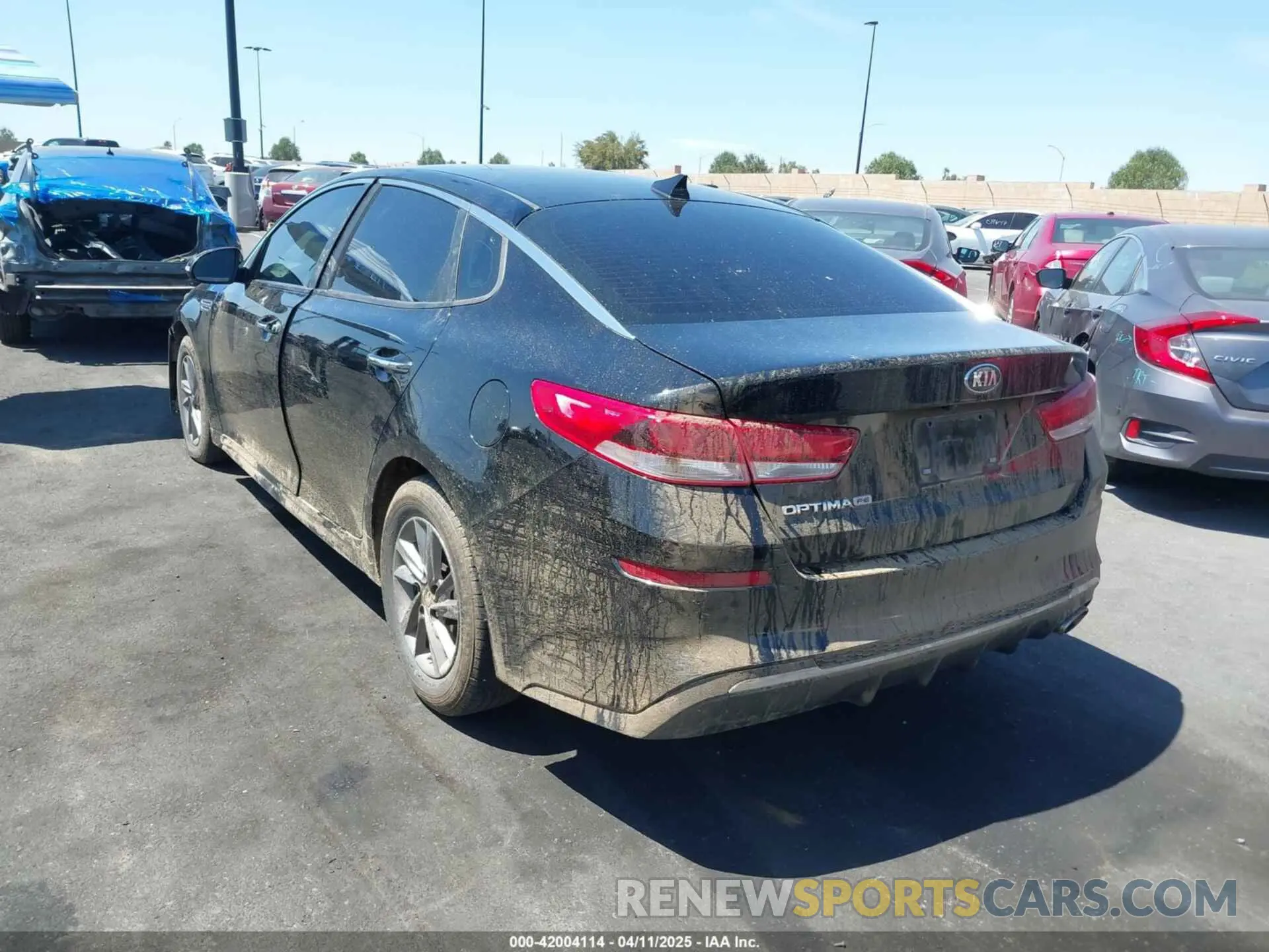 13 Photograph of a damaged car 5XXGT4L34LG392048 KIA OPTIMA 2020