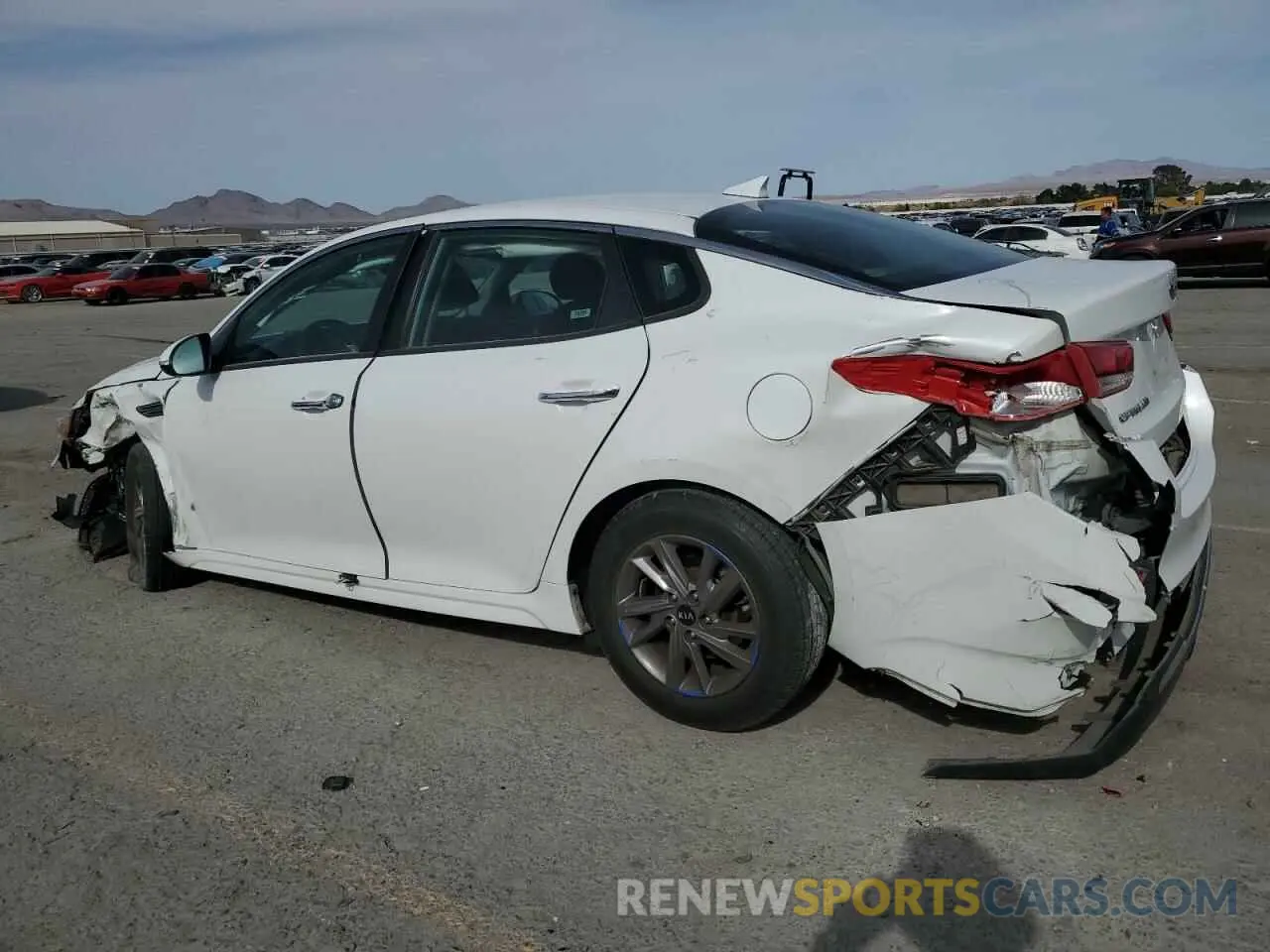 2 Photograph of a damaged car 5XXGT4L34LG416588 KIA OPTIMA 2020