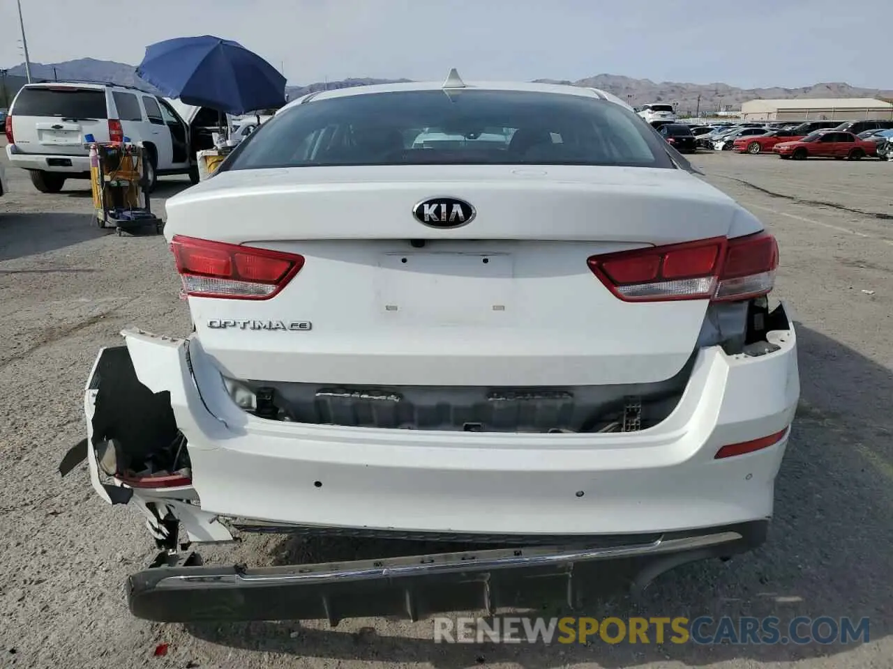6 Photograph of a damaged car 5XXGT4L34LG416588 KIA OPTIMA 2020