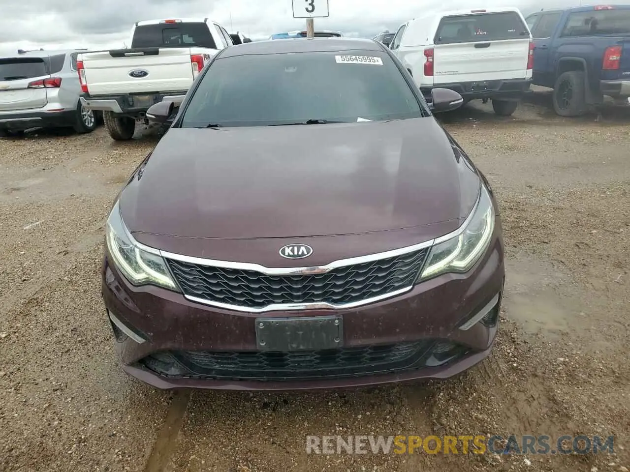 5 Photograph of a damaged car 5XXGT4L34LG429132 KIA OPTIMA 2020