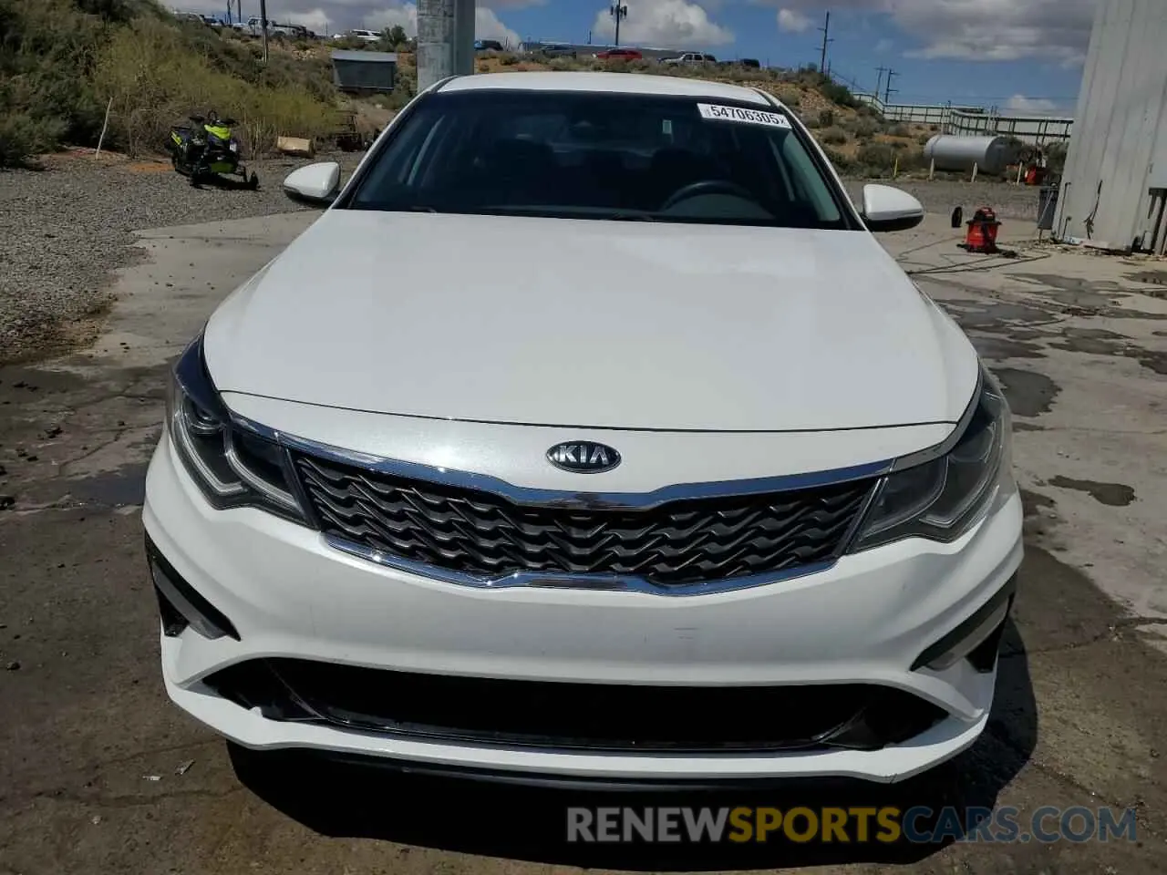 5 Photograph of a damaged car 5XXGT4L34LG434377 KIA OPTIMA 2020