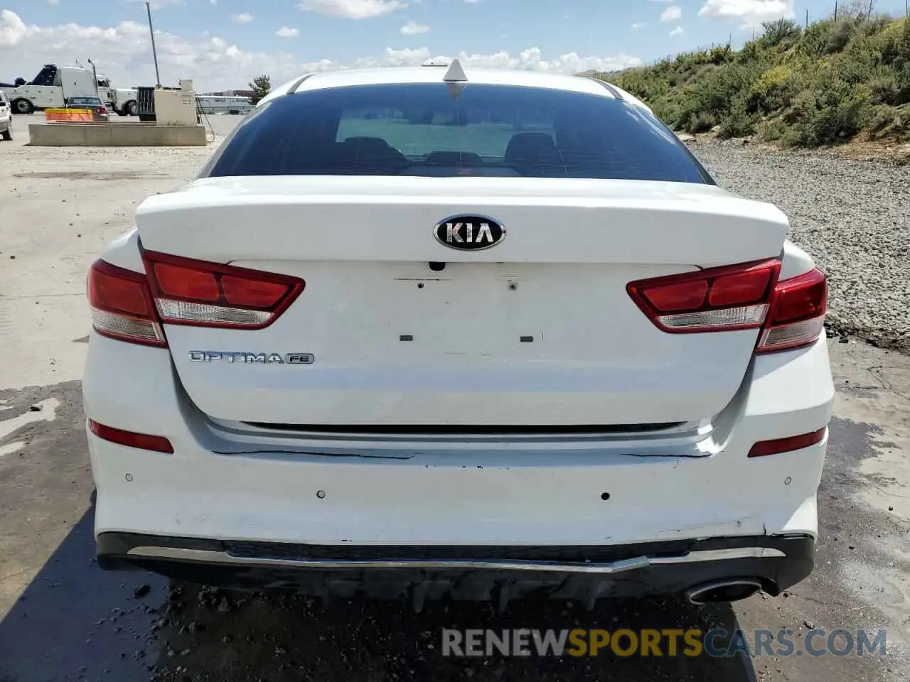6 Photograph of a damaged car 5XXGT4L34LG434377 KIA OPTIMA 2020