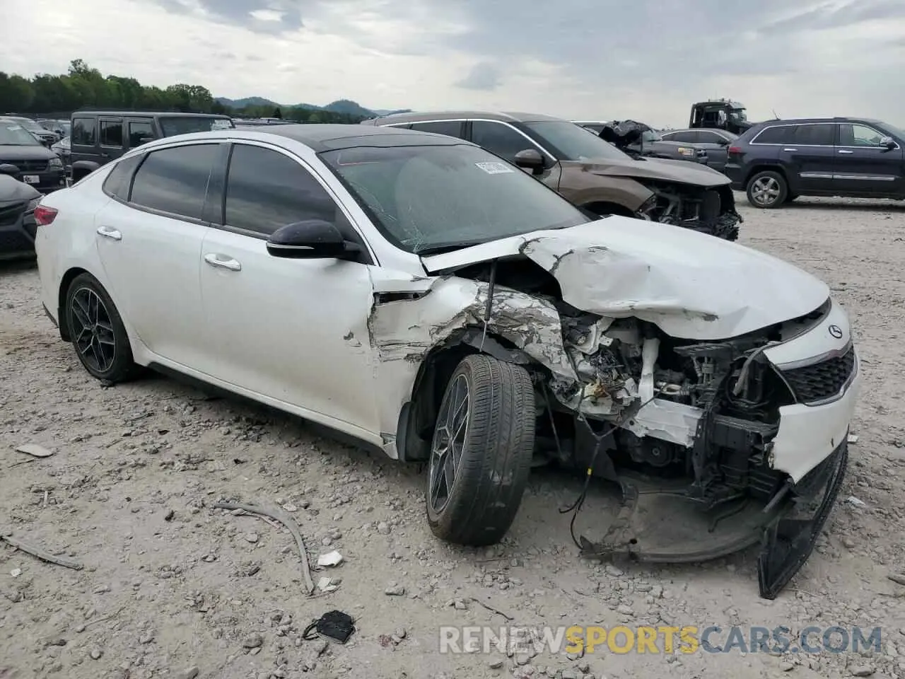 4 Фотография поврежденного автомобиля 5XXGT4L34LG447968 KIA OPTIMA 2020