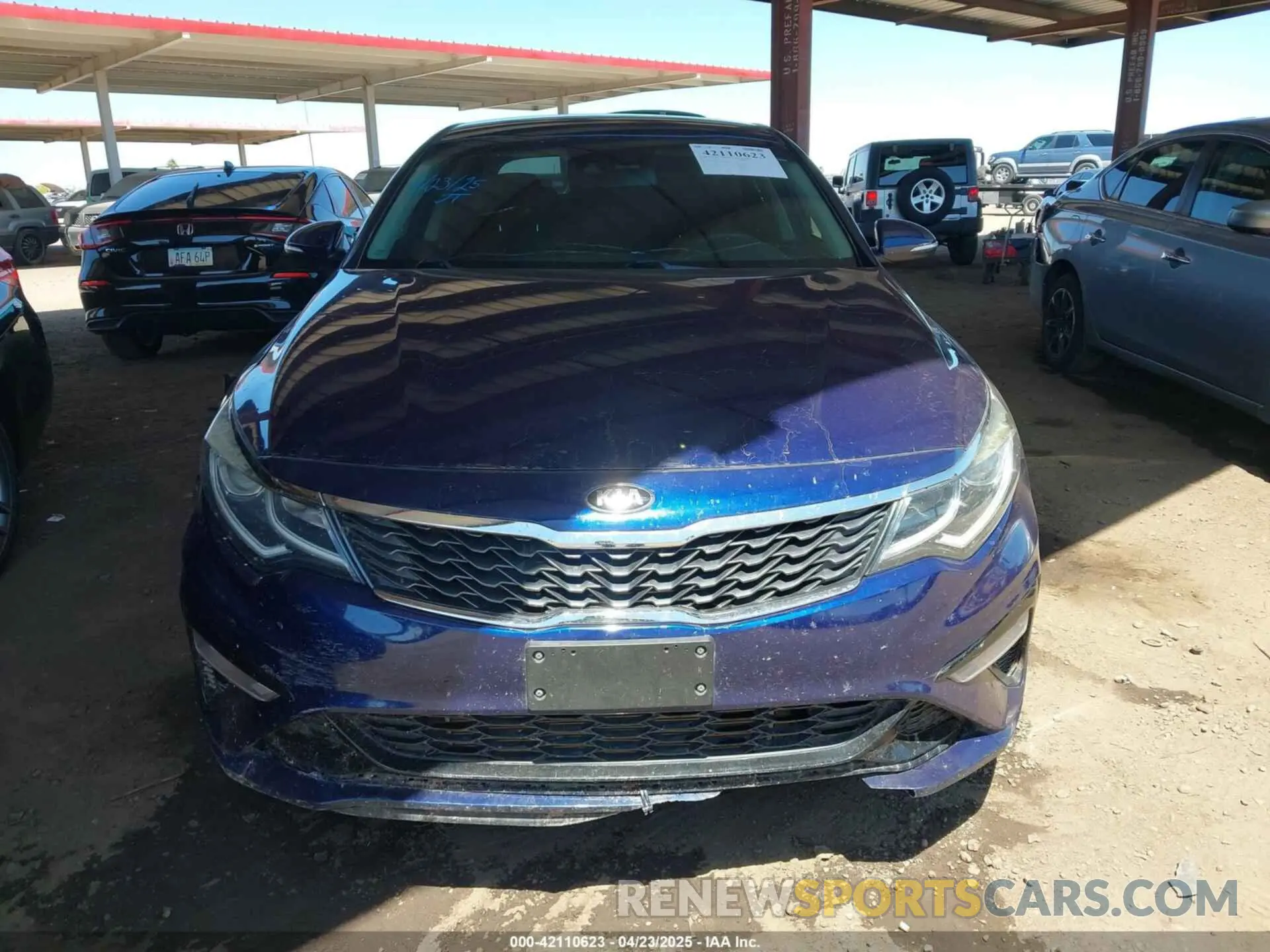 11 Фотография поврежденного автомобиля 5XXGT4L35LG386713 KIA OPTIMA 2020
