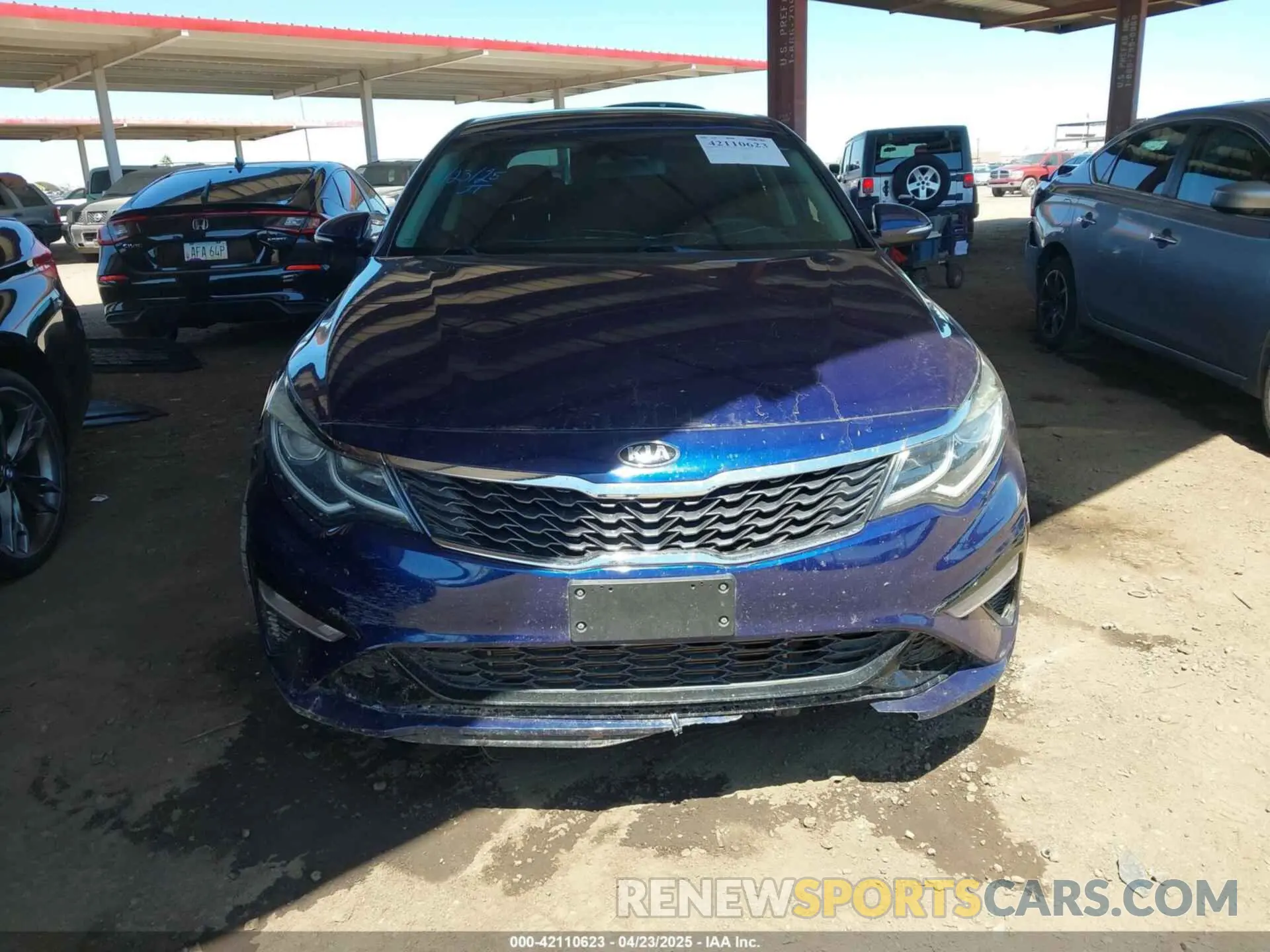 6 Фотография поврежденного автомобиля 5XXGT4L35LG386713 KIA OPTIMA 2020