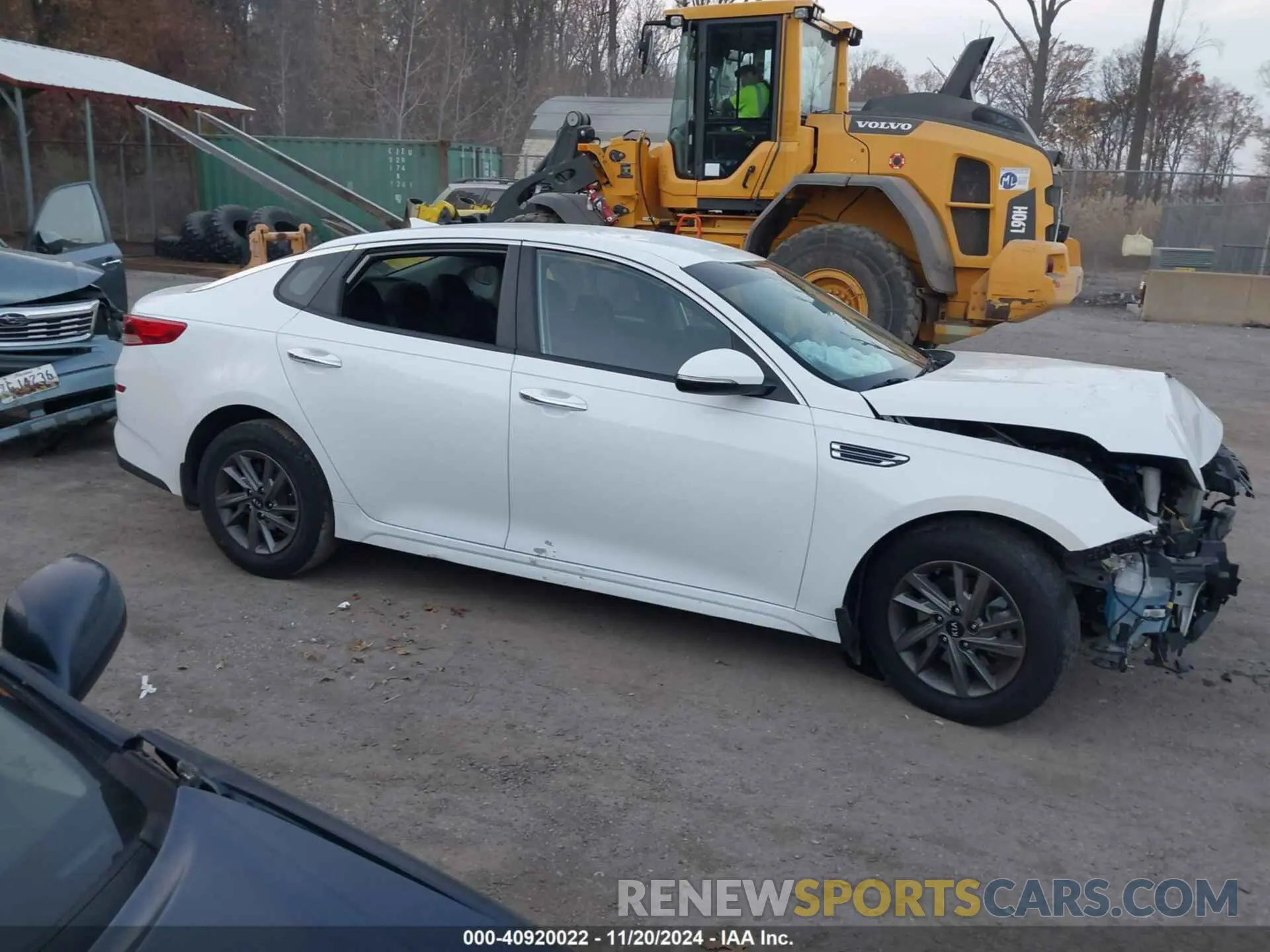12 Photograph of a damaged car 5XXGT4L35LG402764 KIA OPTIMA 2020