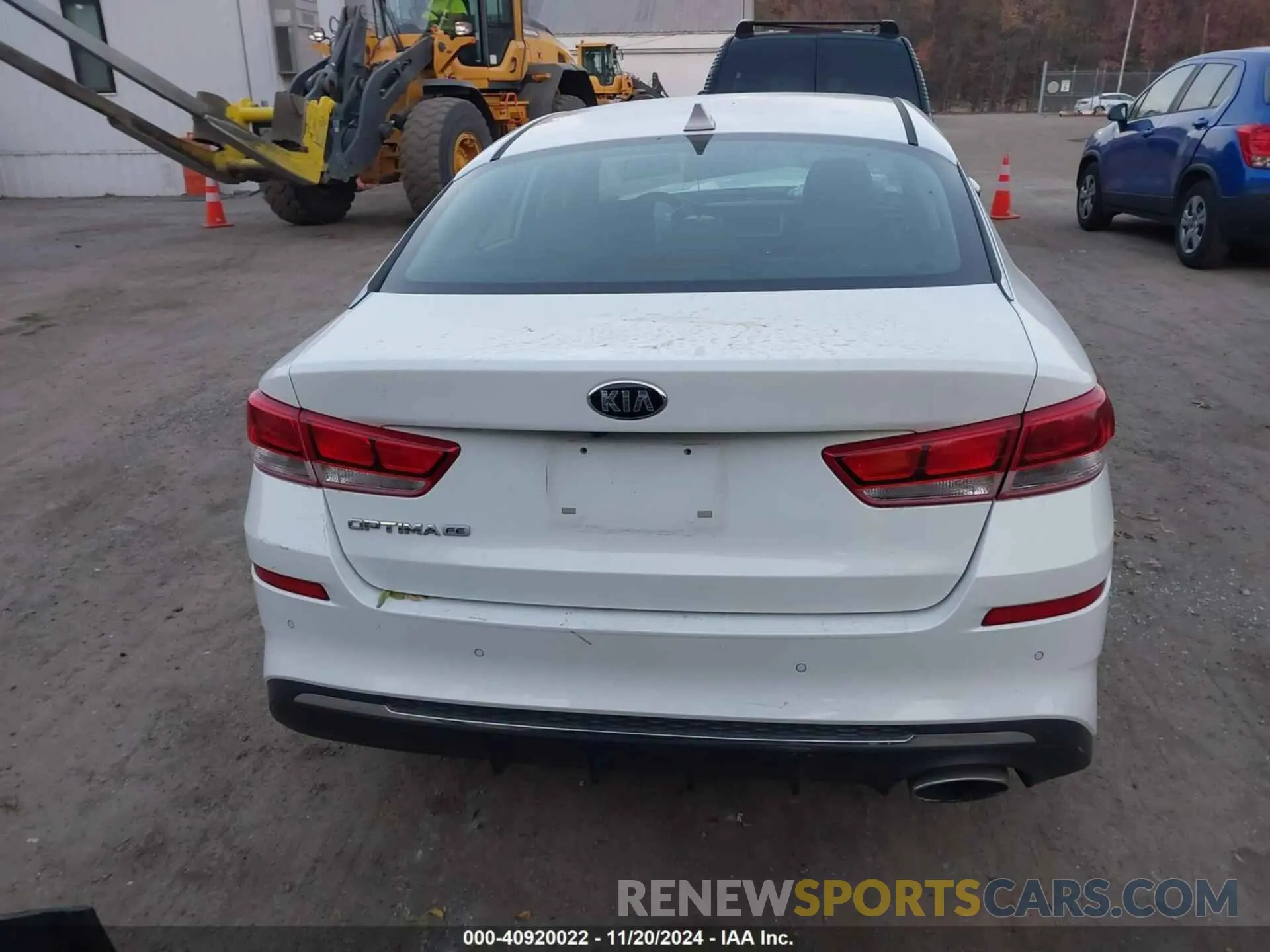 15 Photograph of a damaged car 5XXGT4L35LG402764 KIA OPTIMA 2020