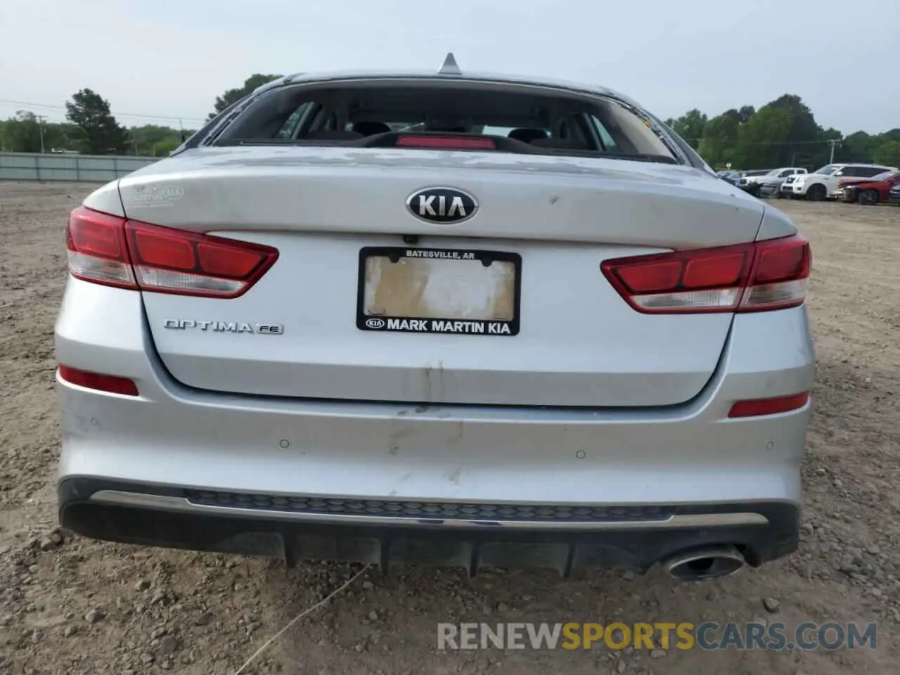 6 Photograph of a damaged car 5XXGT4L35LG419791 KIA OPTIMA 2020