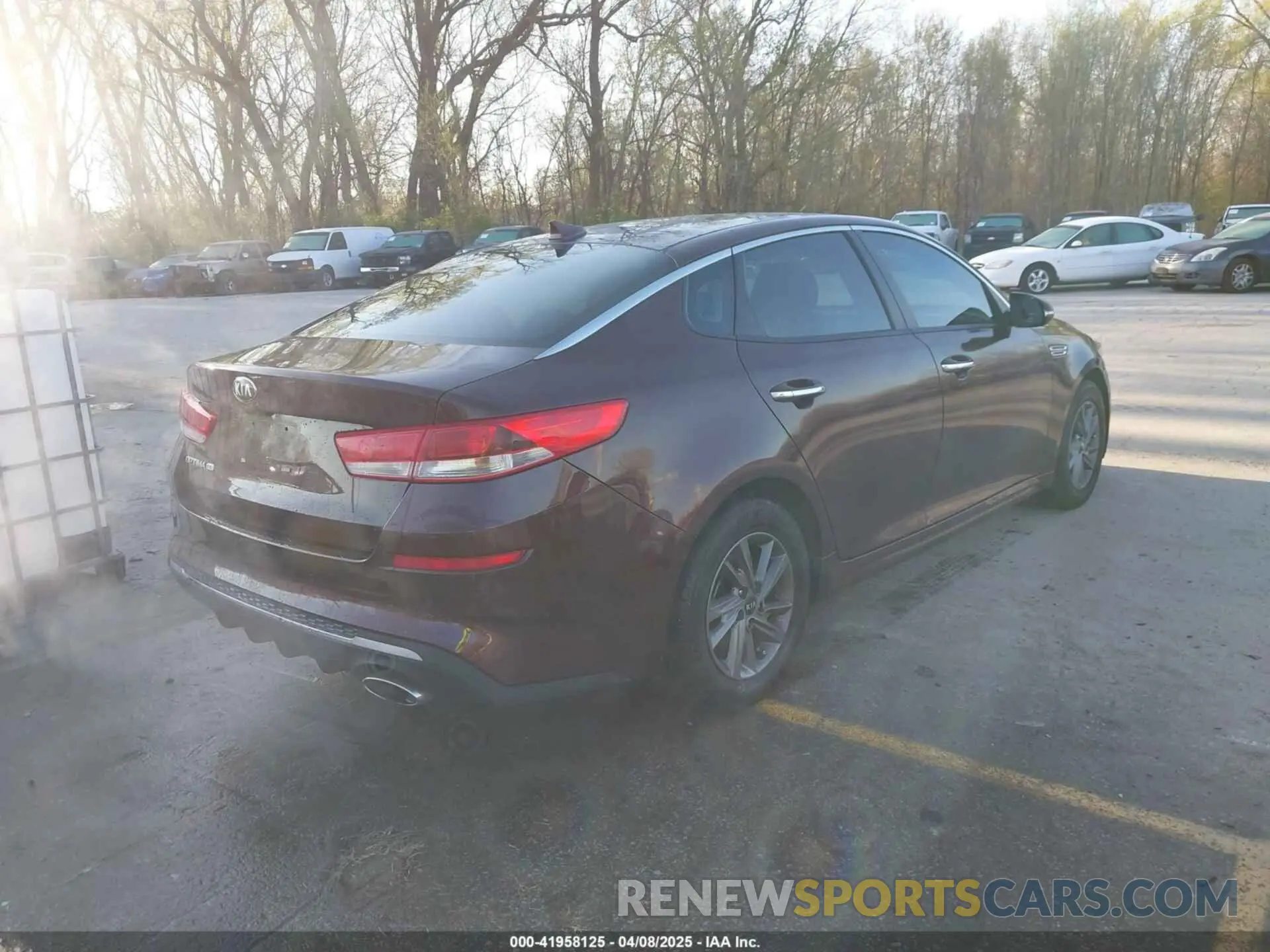 4 Фотография поврежденного автомобиля 5XXGT4L35LG448305 KIA OPTIMA 2020