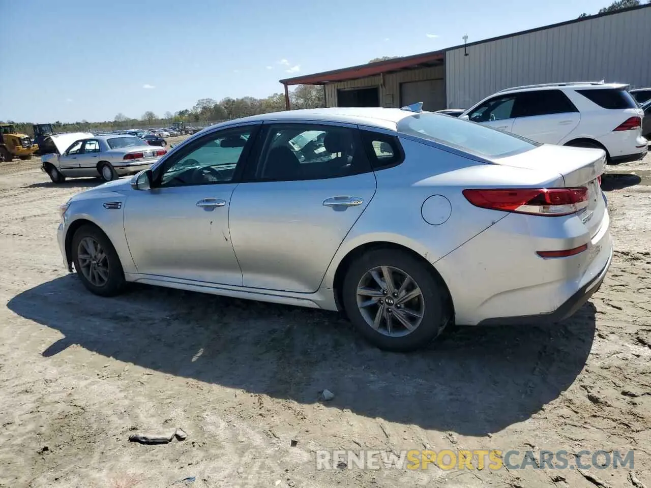 2 Photograph of a damaged car 5XXGT4L36LG381441 KIA OPTIMA 2020