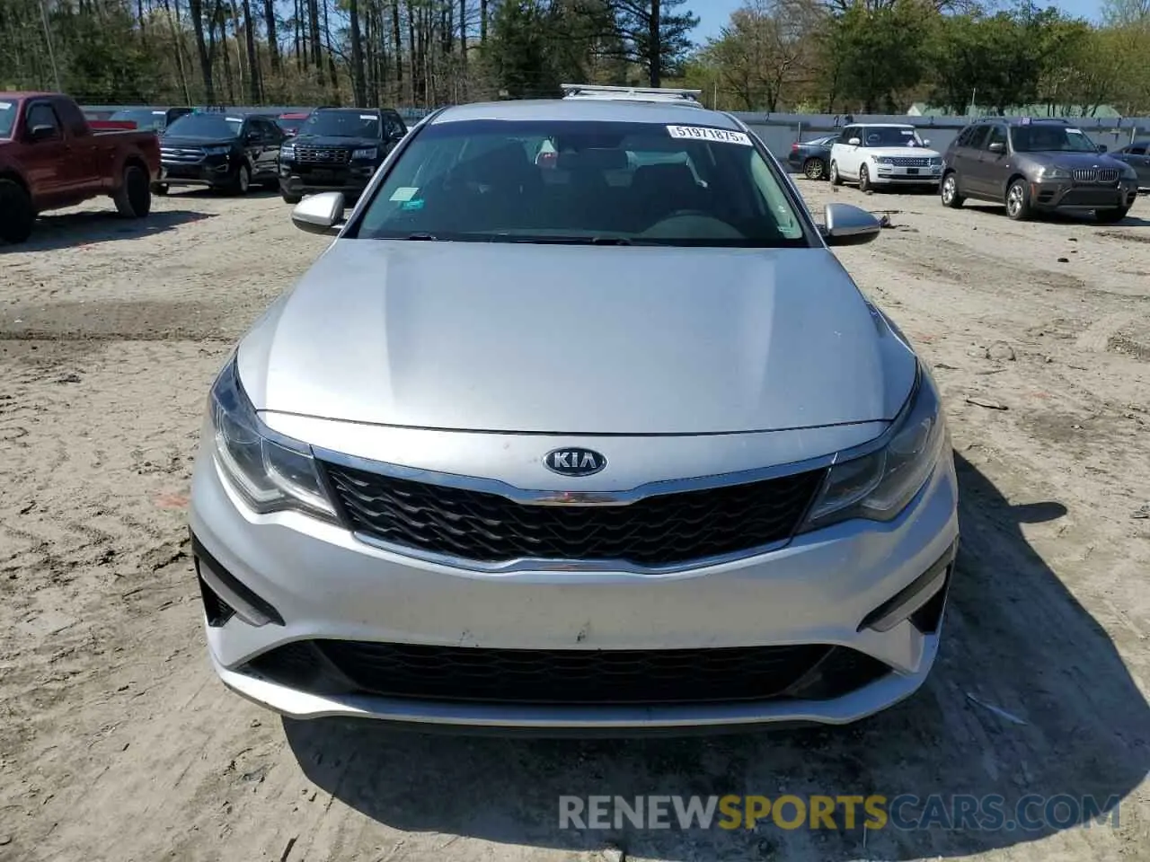5 Photograph of a damaged car 5XXGT4L36LG381441 KIA OPTIMA 2020