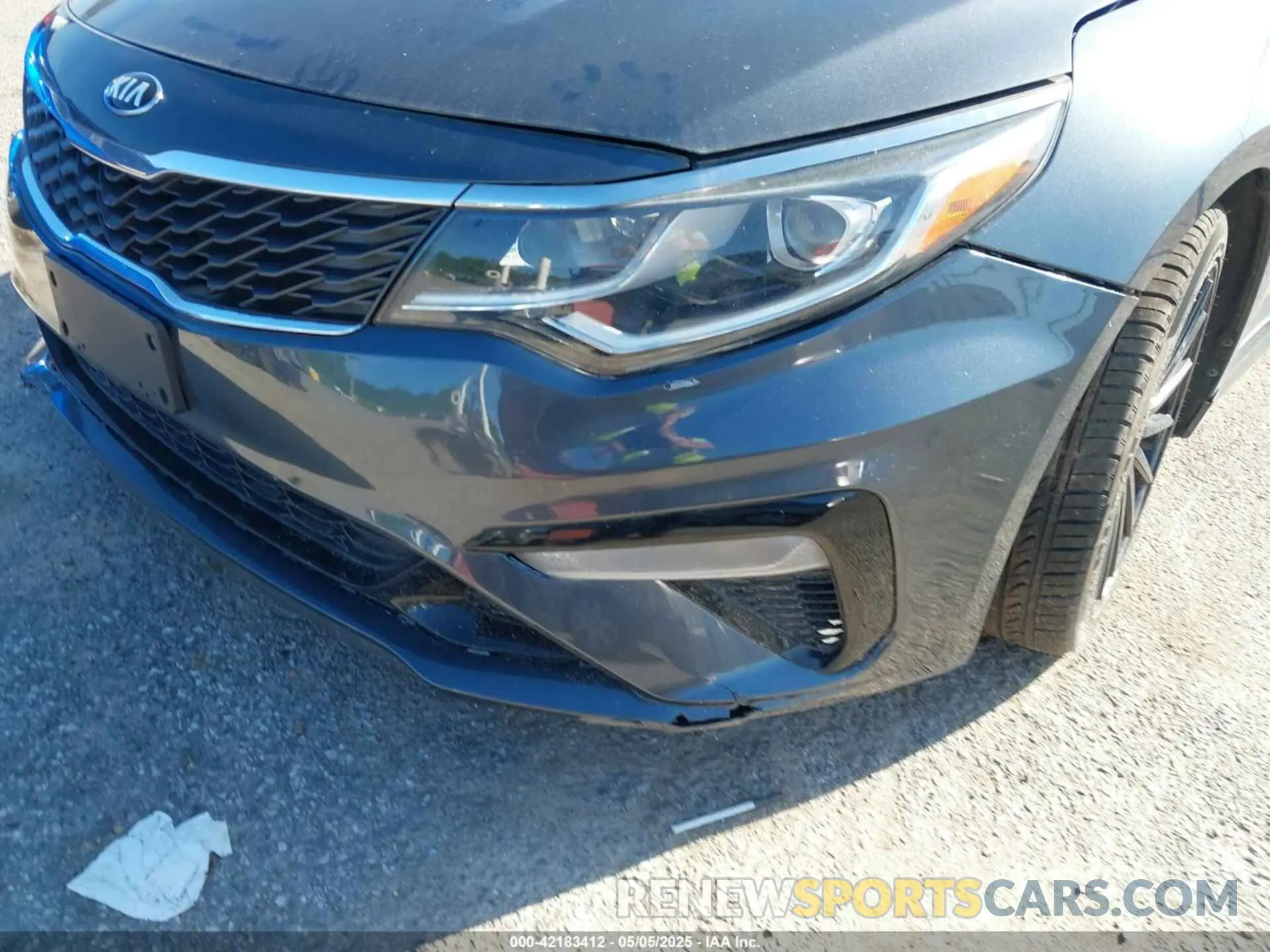6 Фотография поврежденного автомобиля 5XXGT4L36LG387207 KIA OPTIMA 2020