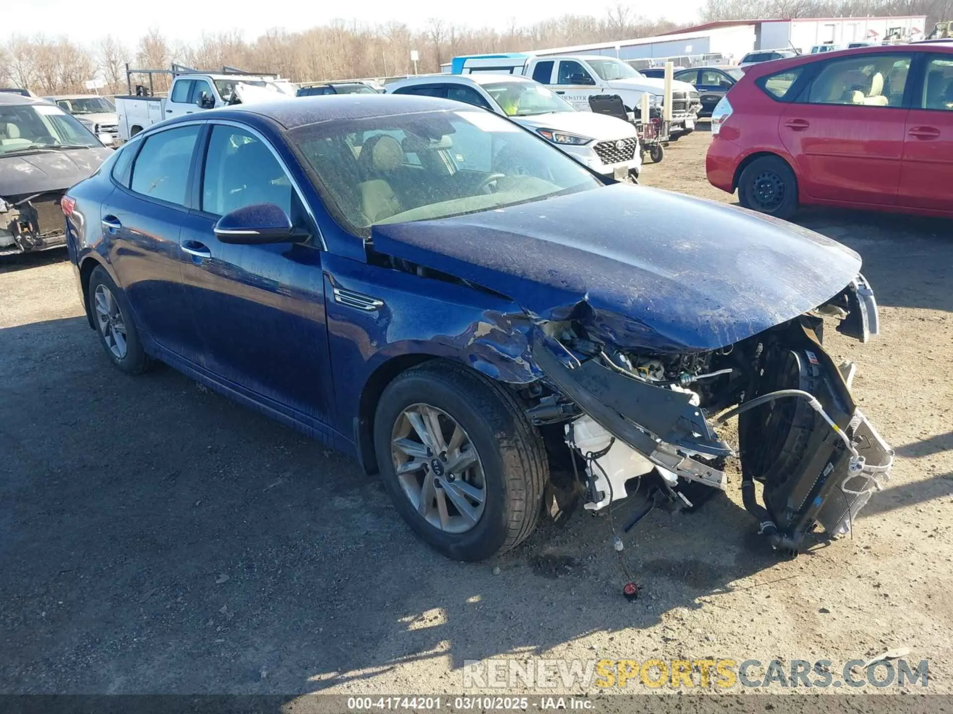 1 Фотография поврежденного автомобиля 5XXGT4L36LG398322 KIA OPTIMA 2020