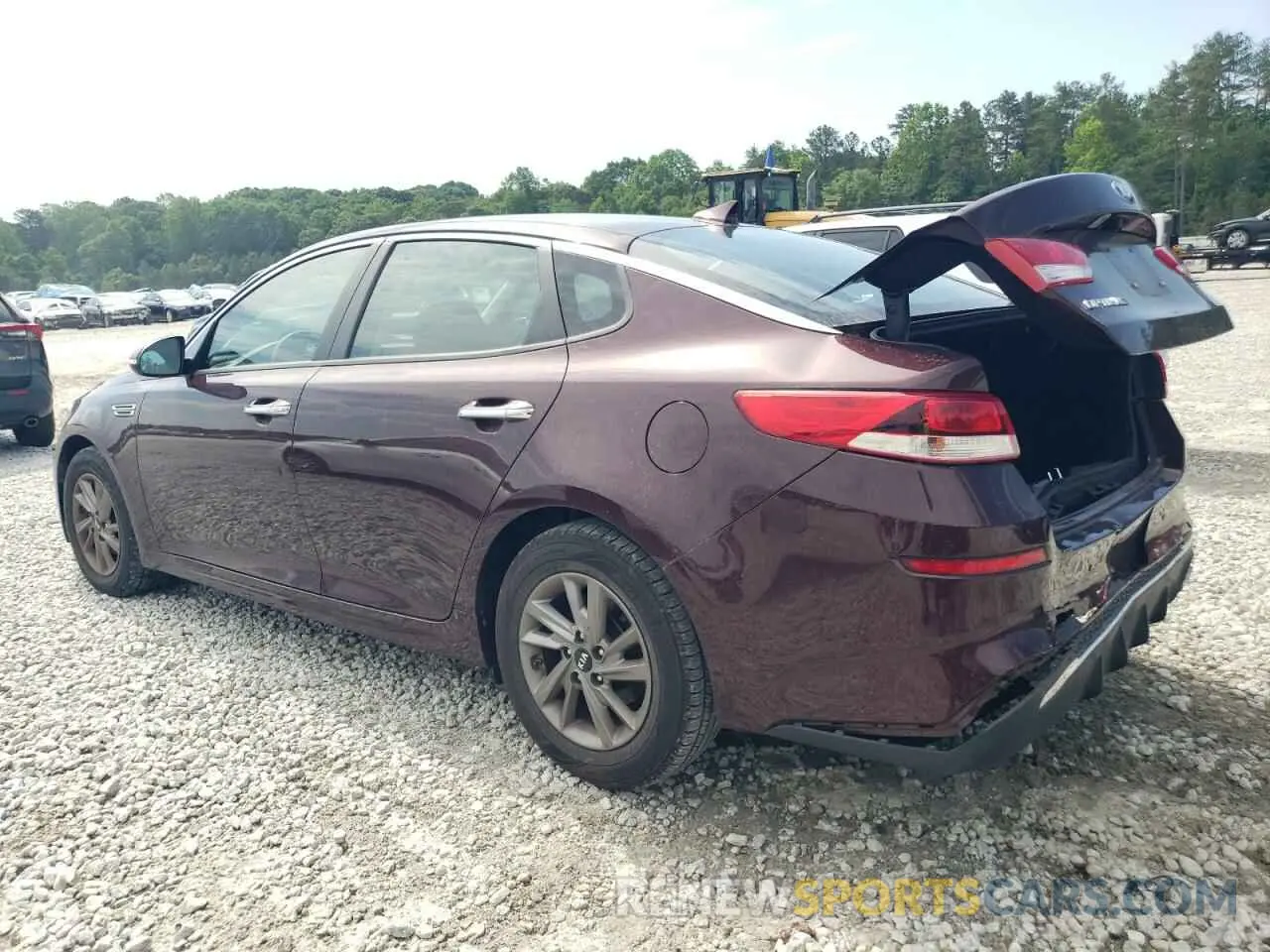 2 Photograph of a damaged car 5XXGT4L36LG409674 KIA OPTIMA 2020