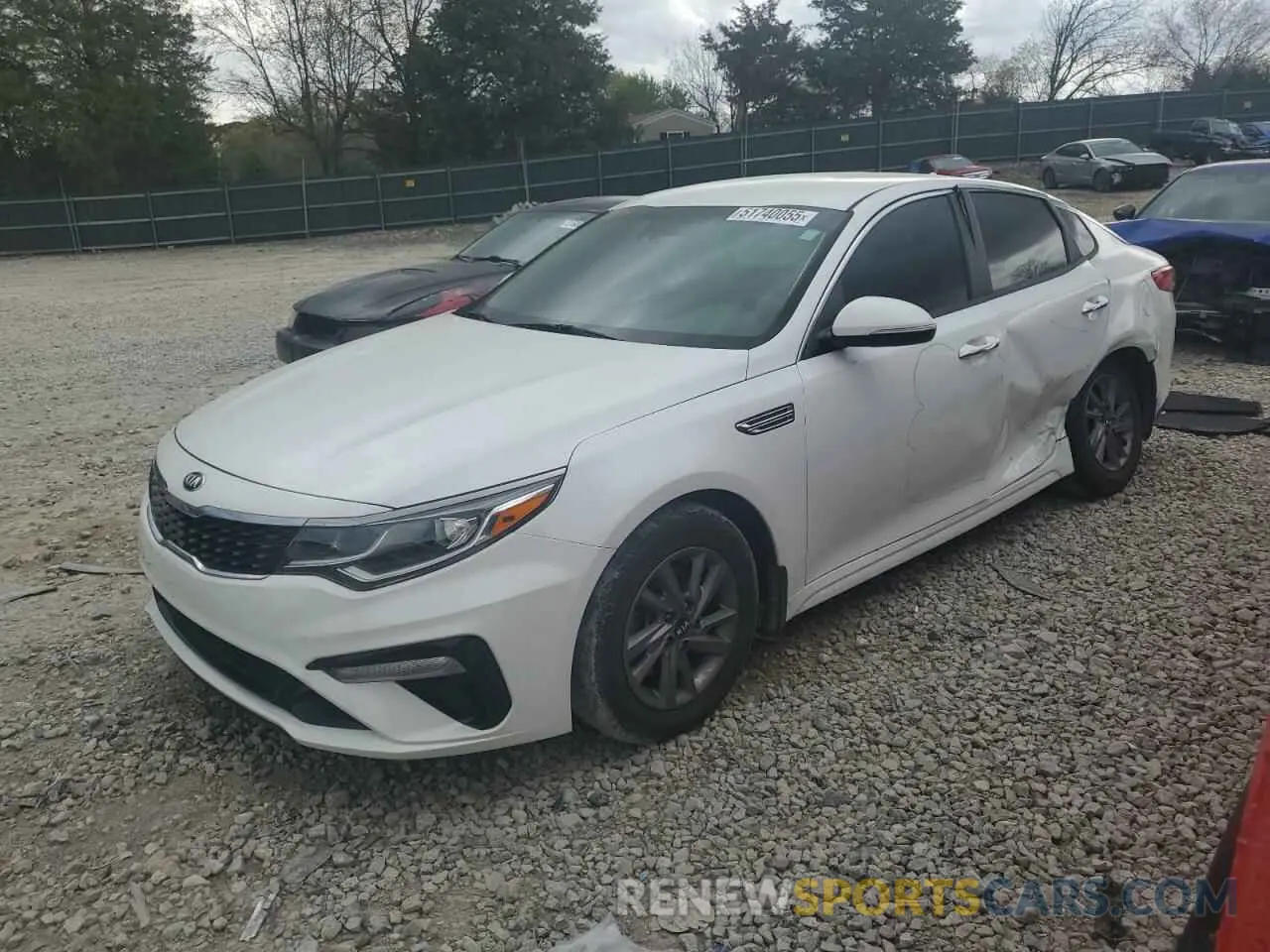 1 Photograph of a damaged car 5XXGT4L36LG421369 KIA OPTIMA 2020