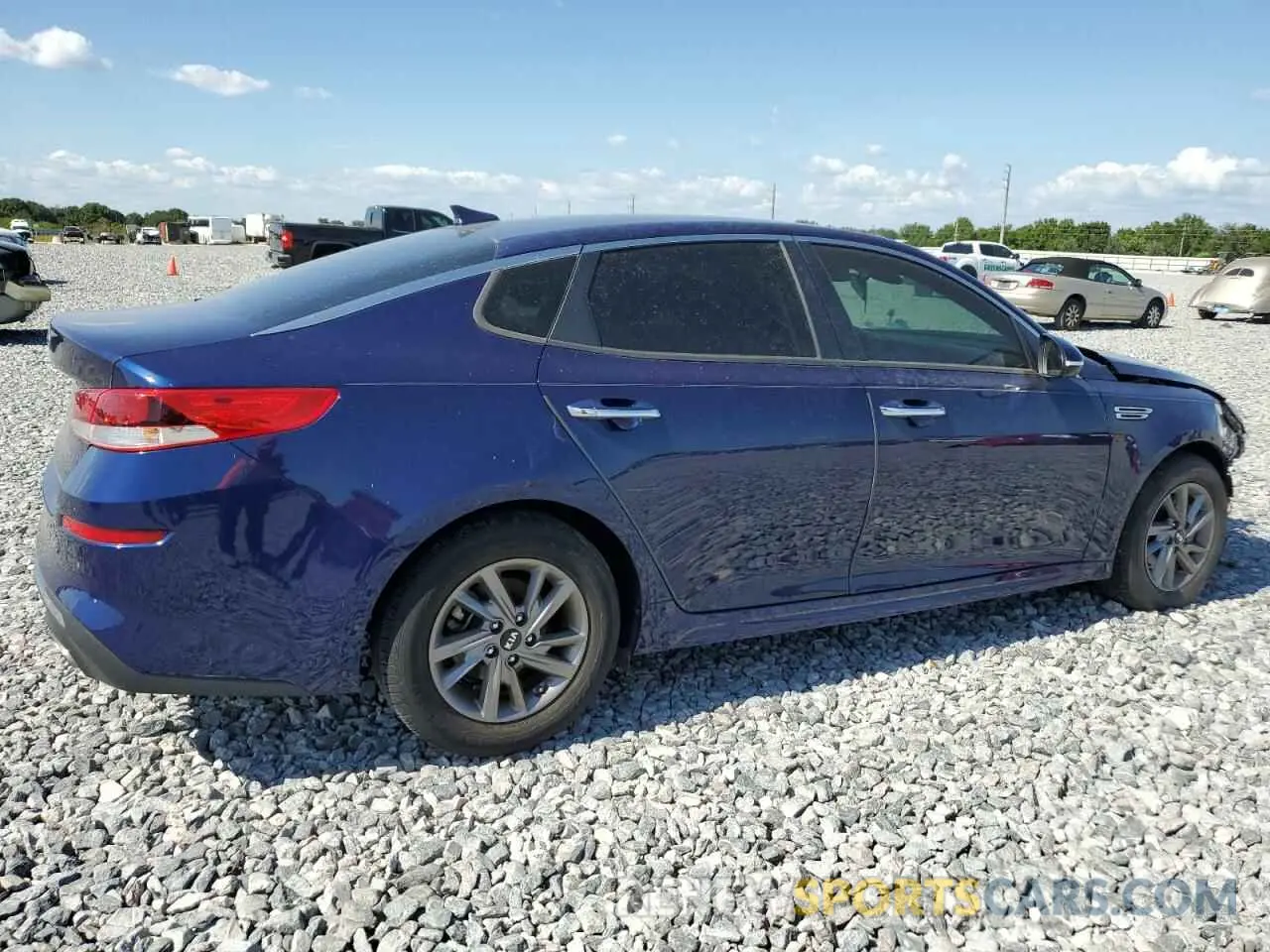 3 Photograph of a damaged car 5XXGT4L36LG421906 KIA OPTIMA 2020