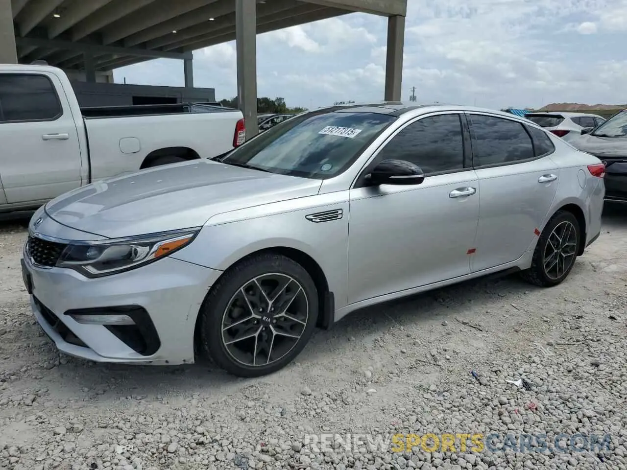 1 Photograph of a damaged car 5XXGT4L36LG447566 KIA OPTIMA 2020