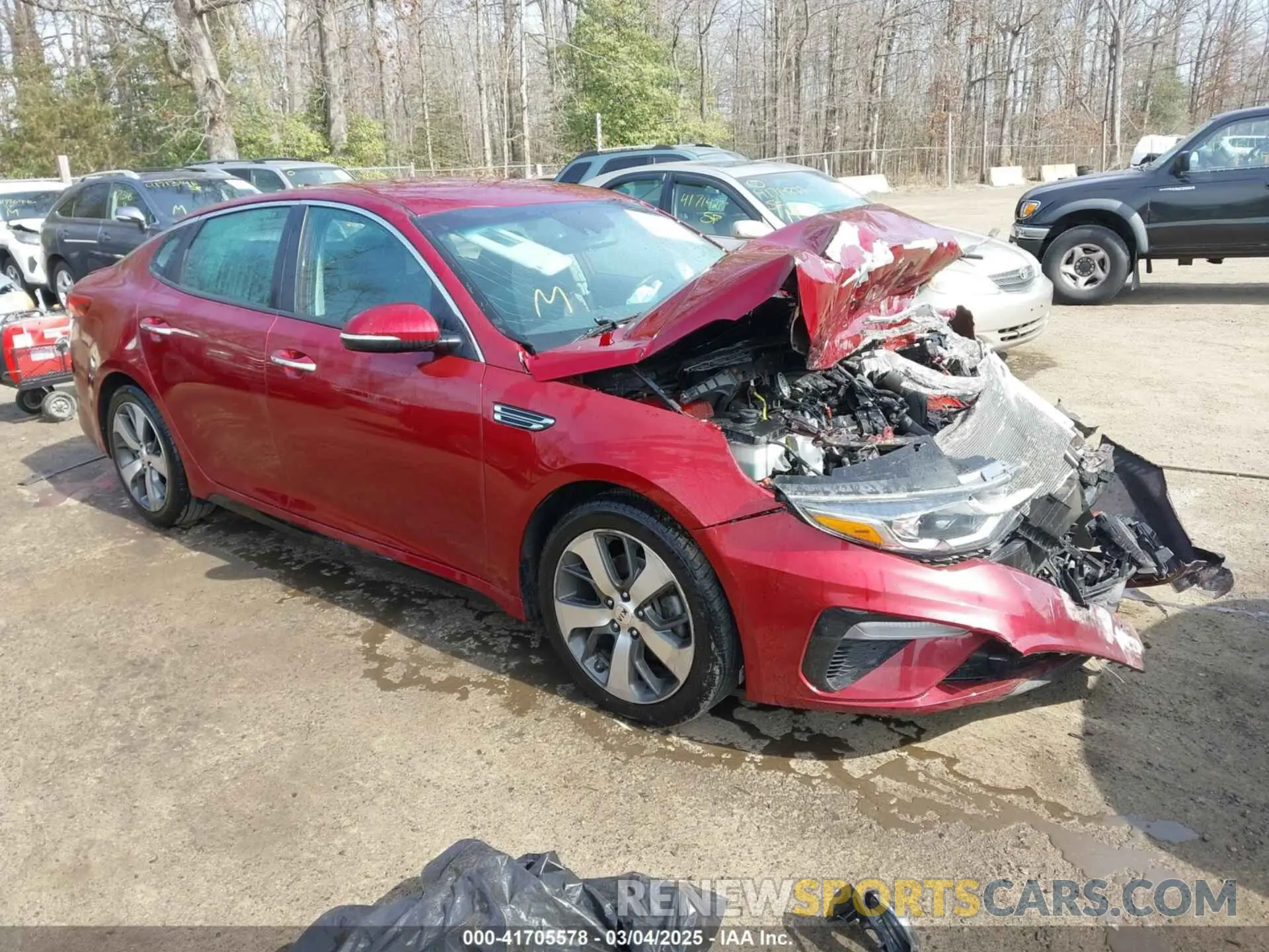 1 Фотография поврежденного автомобиля 5XXGT4L36LG450371 KIA OPTIMA 2020