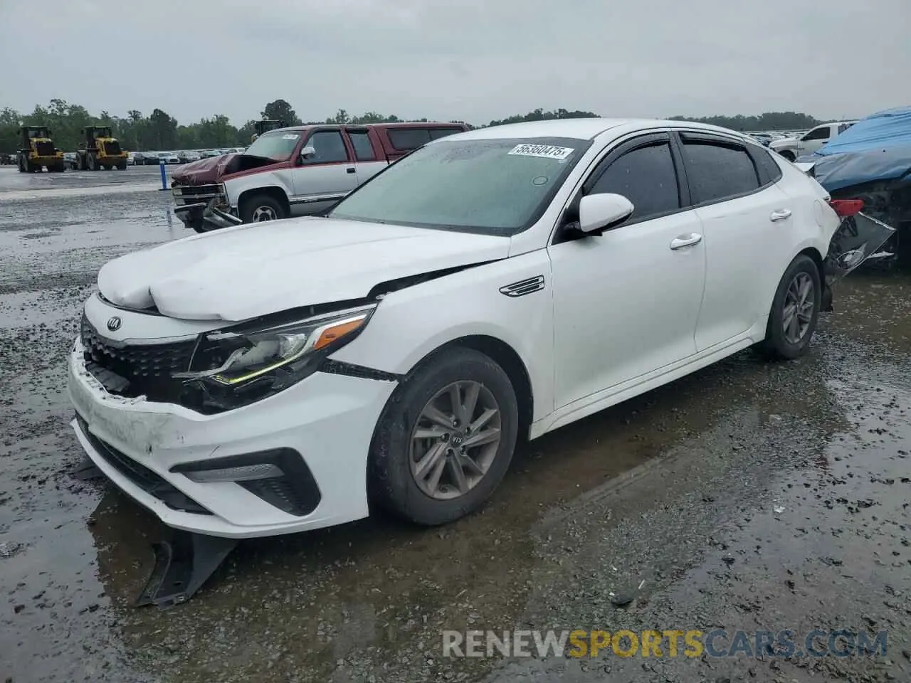 1 Photograph of a damaged car 5XXGT4L37LG398507 KIA OPTIMA 2020