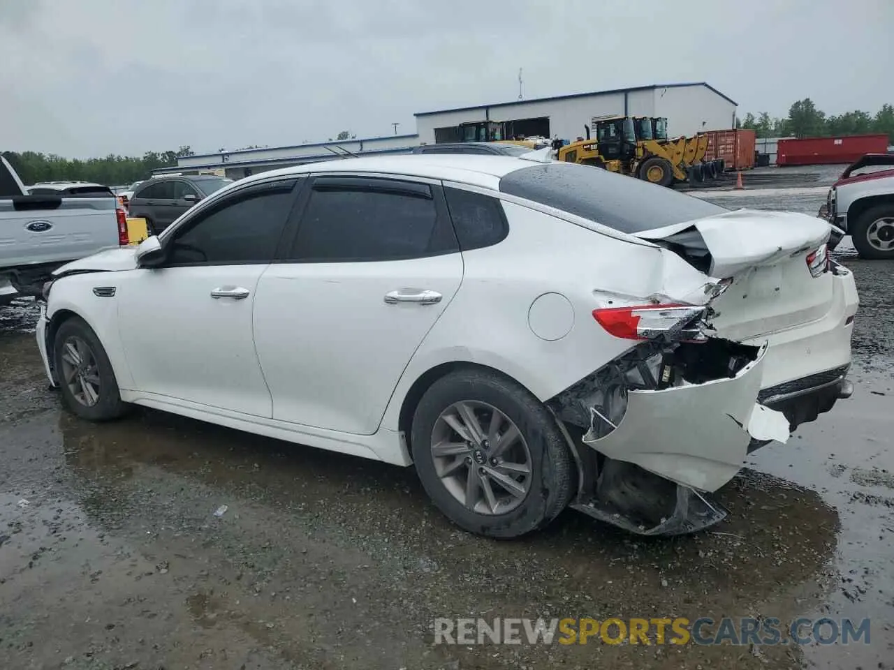 2 Photograph of a damaged car 5XXGT4L37LG398507 KIA OPTIMA 2020
