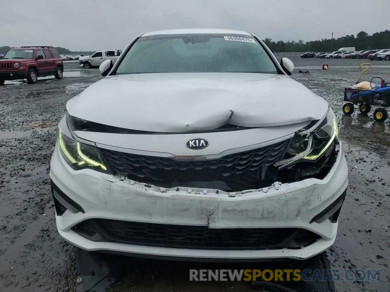 5 Photograph of a damaged car 5XXGT4L37LG398507 KIA OPTIMA 2020