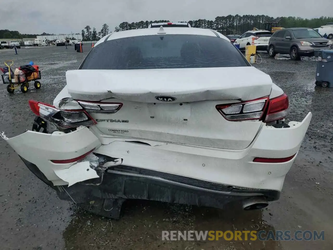 6 Photograph of a damaged car 5XXGT4L37LG398507 KIA OPTIMA 2020