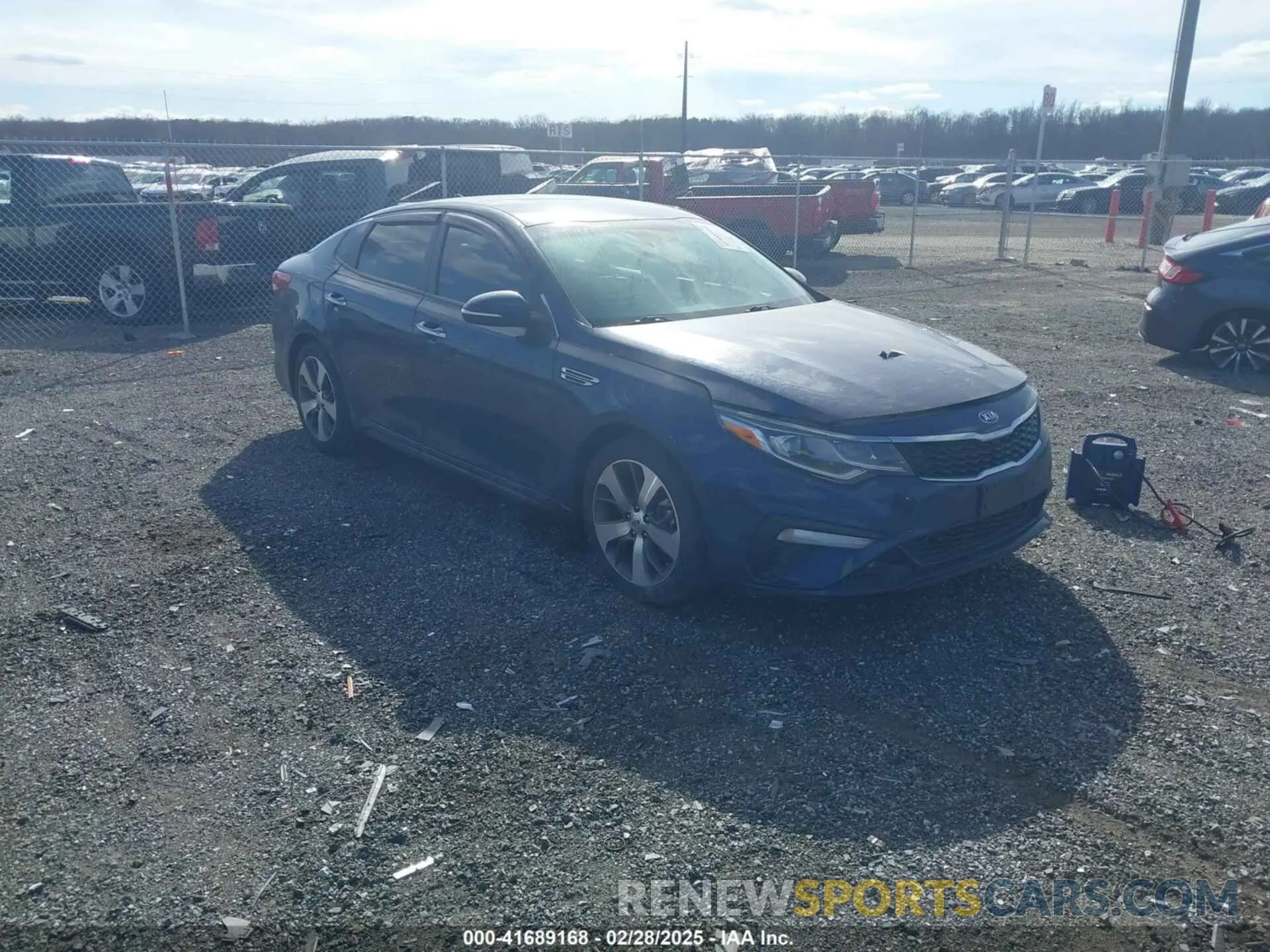 1 Photograph of a damaged car 5XXGT4L37LG403219 KIA OPTIMA 2020