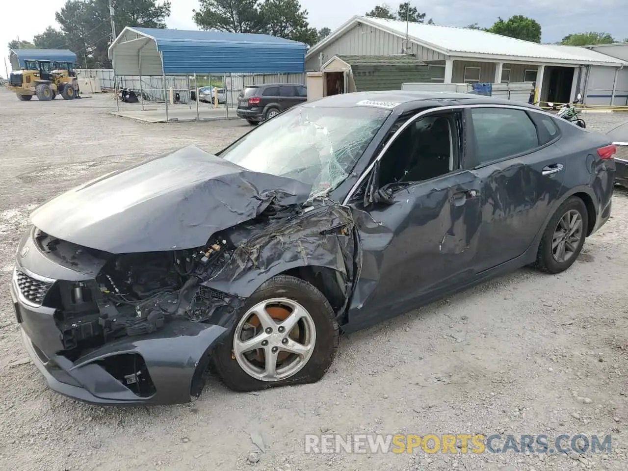 1 Photograph of a damaged car 5XXGT4L37LG404452 KIA OPTIMA 2020