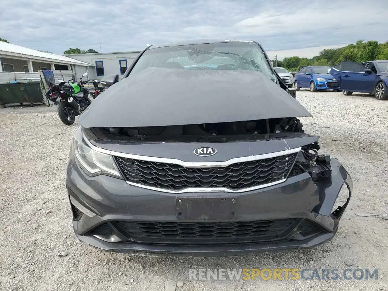 5 Photograph of a damaged car 5XXGT4L37LG404452 KIA OPTIMA 2020