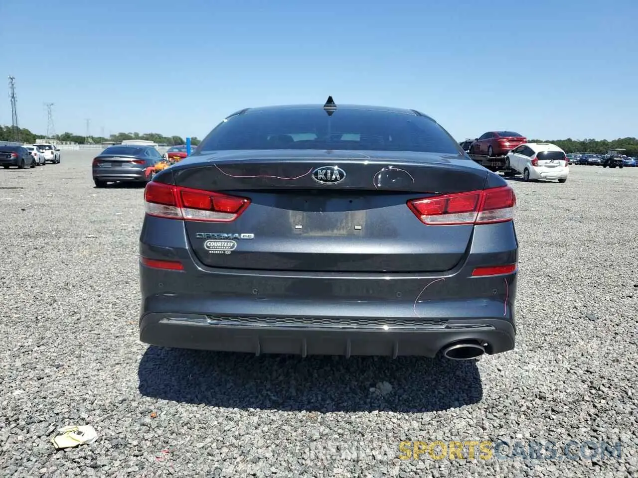 6 Photograph of a damaged car 5XXGT4L37LG422322 KIA OPTIMA 2020