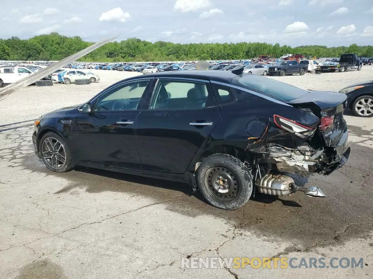 2 Photograph of a damaged car 5XXGT4L37LG434616 KIA OPTIMA 2020