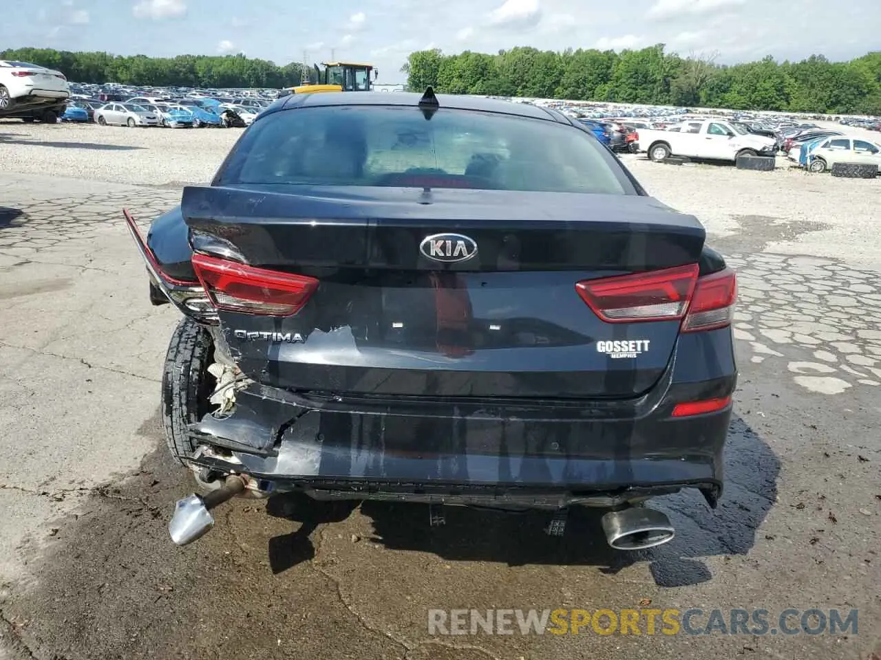 6 Photograph of a damaged car 5XXGT4L37LG434616 KIA OPTIMA 2020