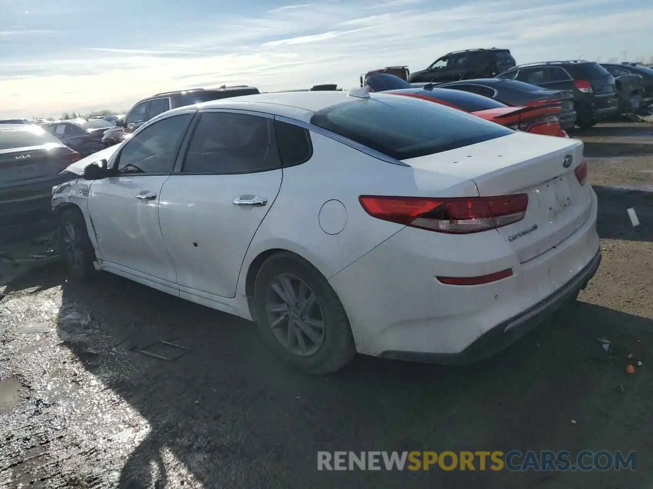 2 Photograph of a damaged car 5XXGT4L37LG444966 KIA OPTIMA 2020