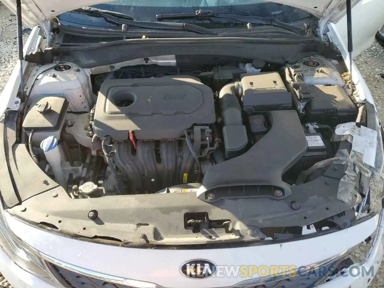 11 Фотография поврежденного автомобиля 5XXGT4L37LG448354 KIA OPTIMA 2020