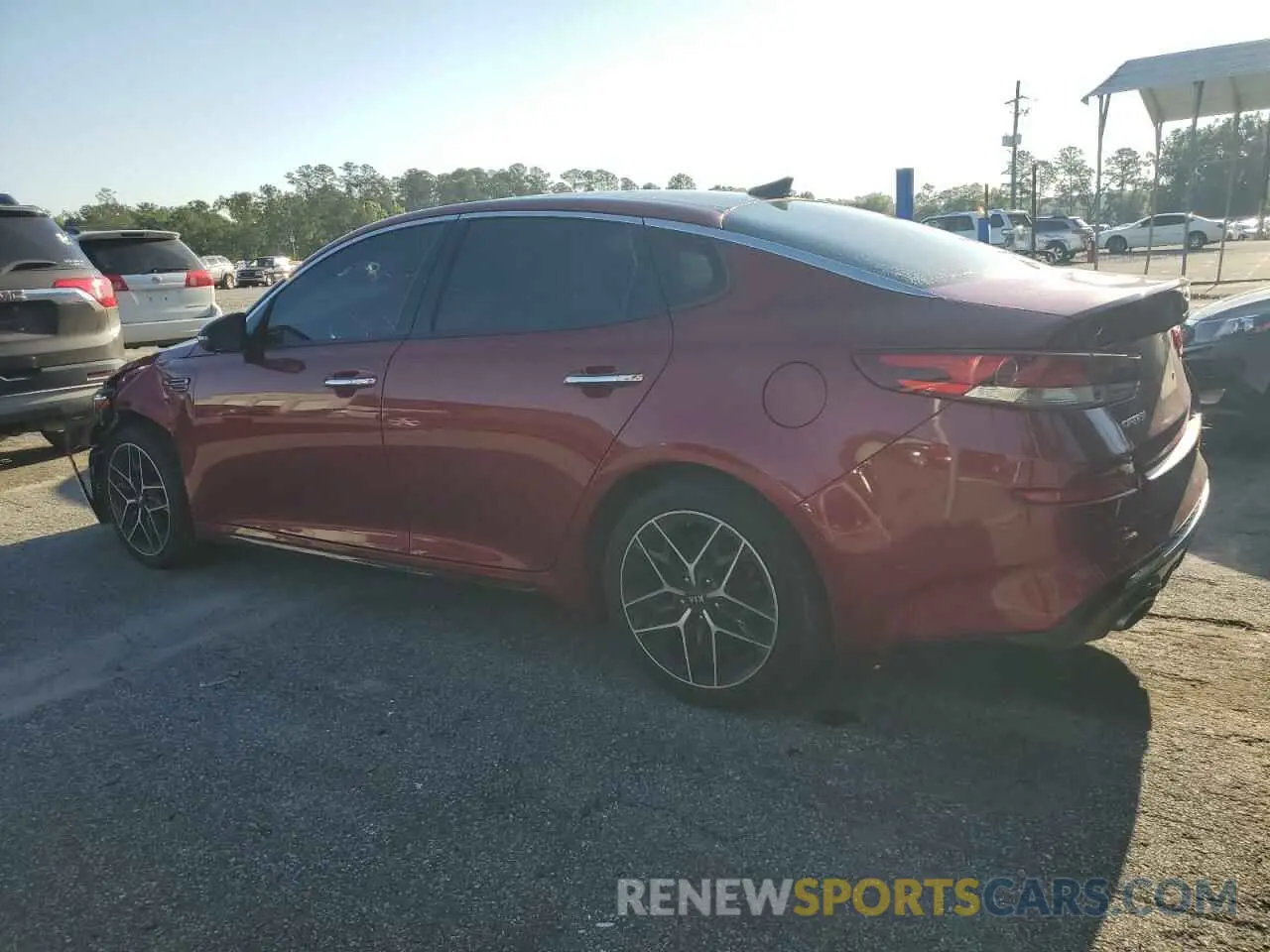 2 Photograph of a damaged car 5XXGT4L37LG450881 KIA OPTIMA 2020