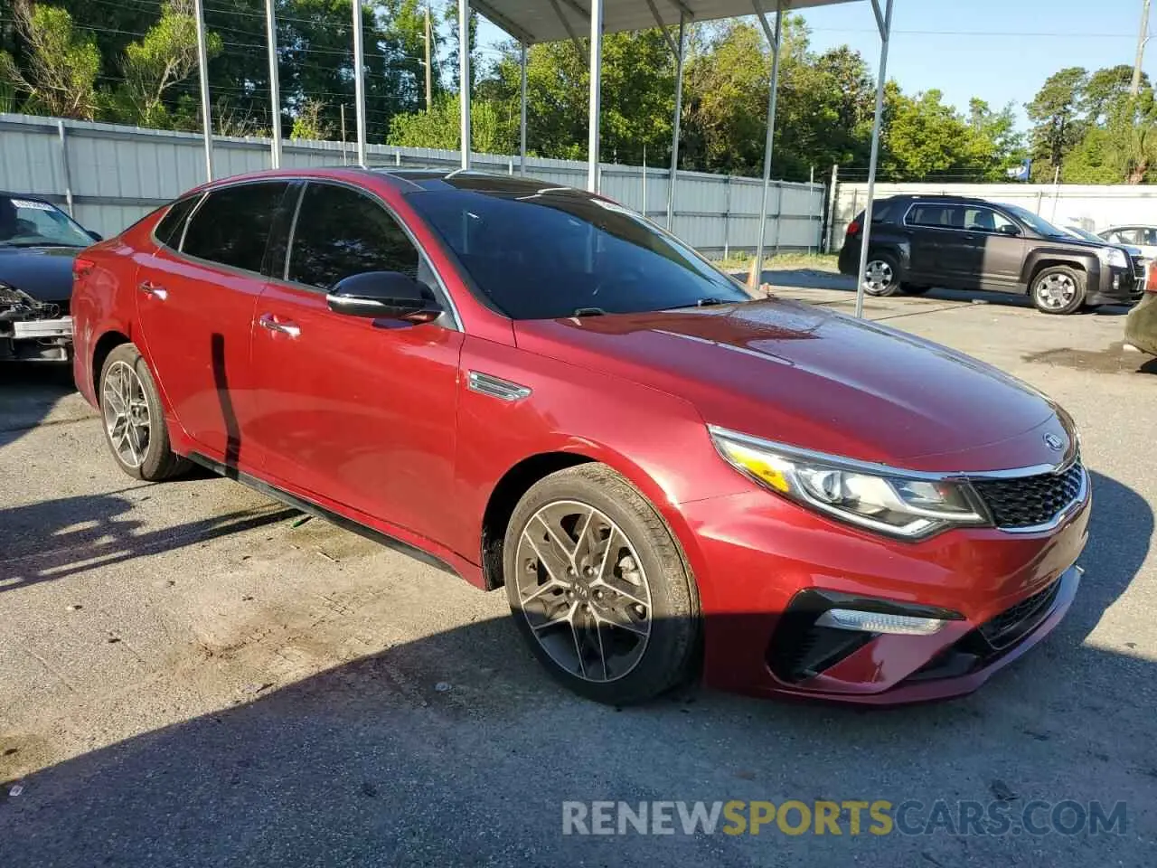 4 Photograph of a damaged car 5XXGT4L37LG450881 KIA OPTIMA 2020