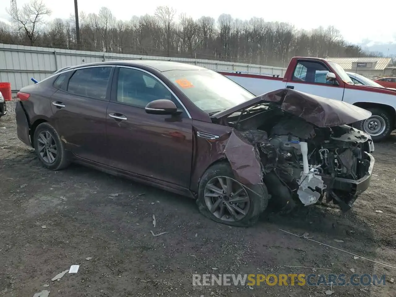 4 Фотография поврежденного автомобиля 5XXGT4L38LG388262 KIA OPTIMA 2020