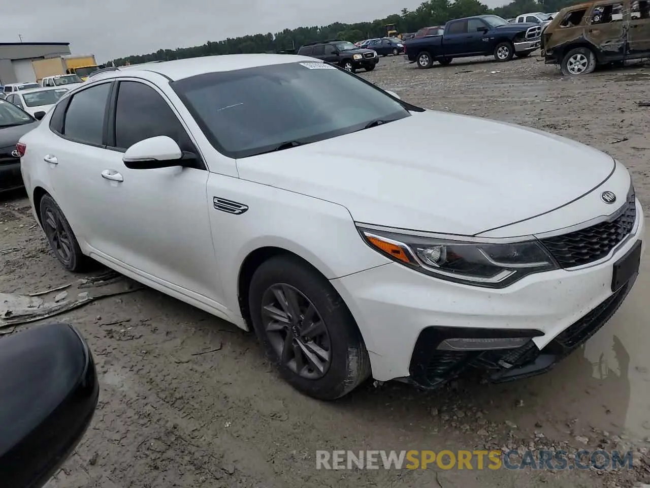 5 Photograph of a damaged car 5XXGT4L38LG396183 KIA OPTIMA 2020