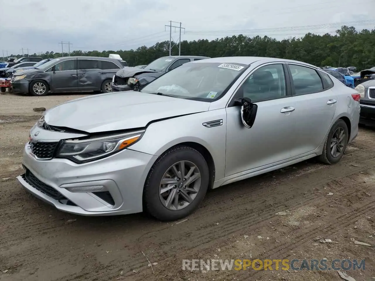 1 Photograph of a damaged car 5XXGT4L38LG414715 KIA OPTIMA 2020