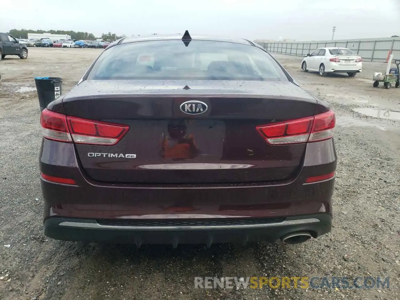 6 Photograph of a damaged car 5XXGT4L39LG396418 KIA OPTIMA 2020