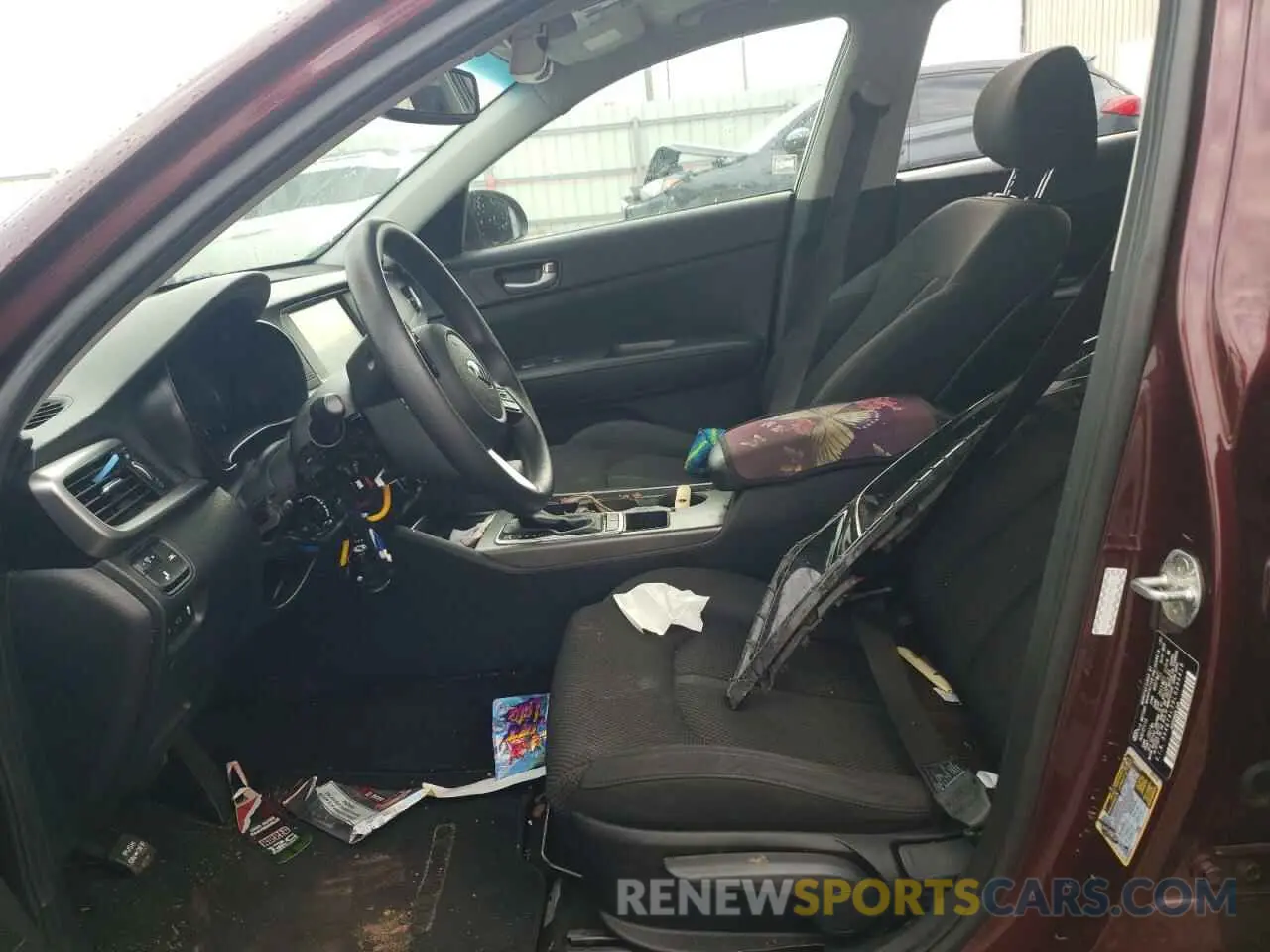 7 Photograph of a damaged car 5XXGT4L39LG396418 KIA OPTIMA 2020
