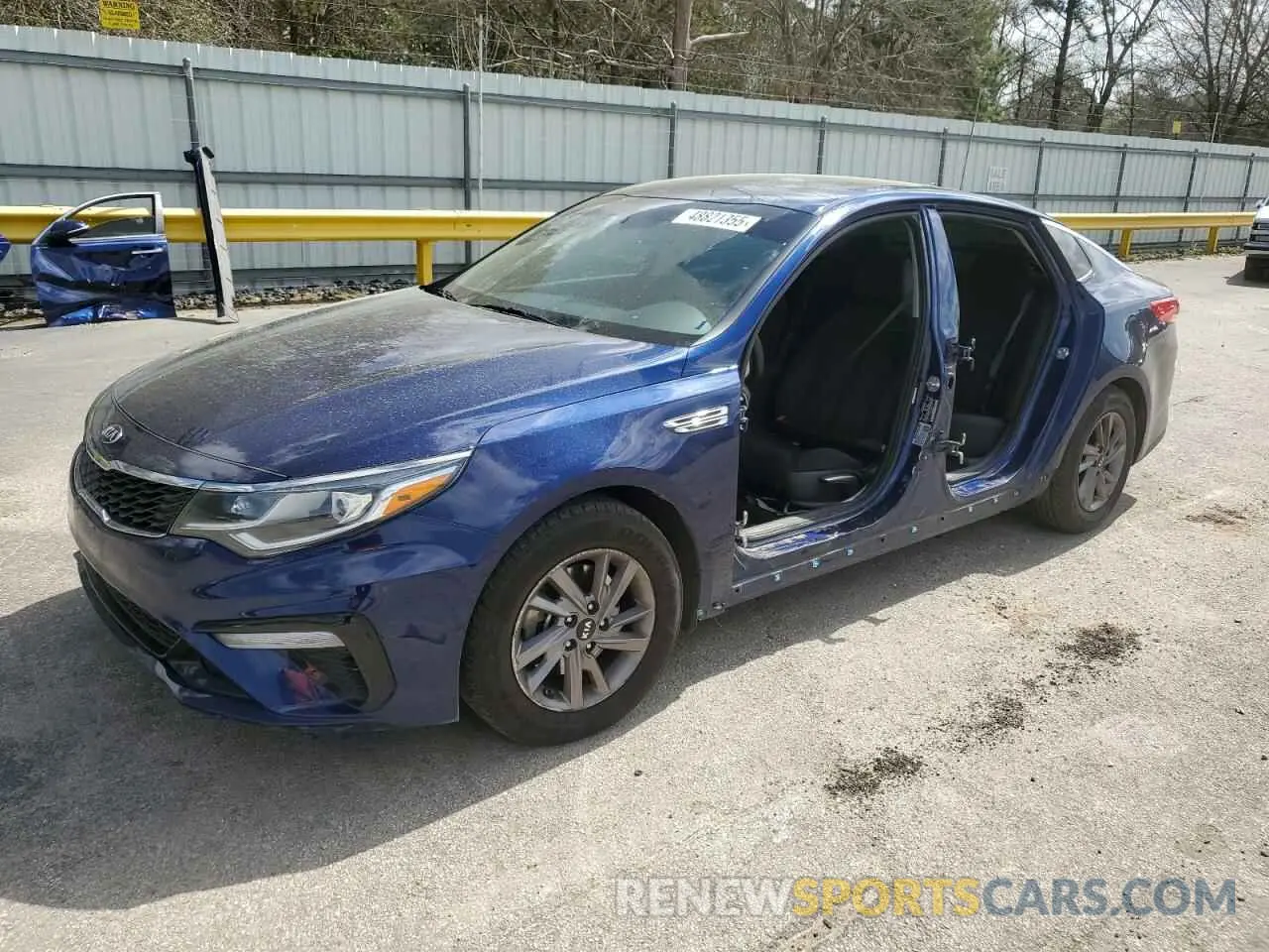1 Photograph of a damaged car 5XXGT4L39LG403321 KIA OPTIMA 2020