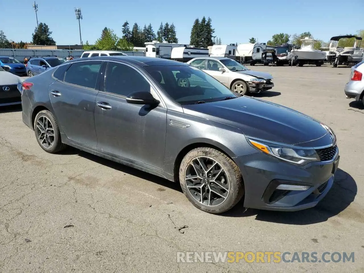 4 Фотография поврежденного автомобиля 5XXGT4L39LG440580 KIA OPTIMA 2020
