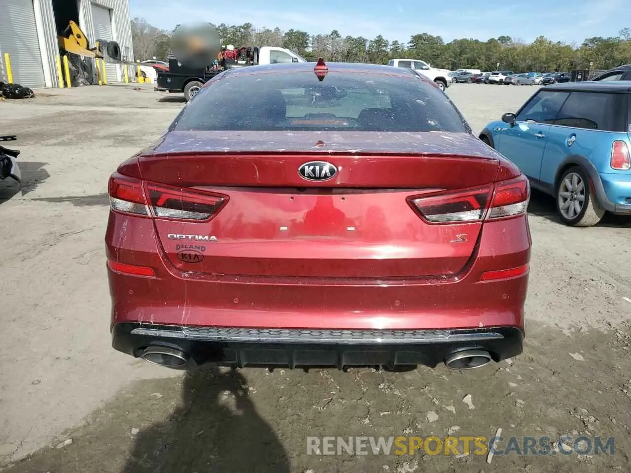 6 Photograph of a damaged car 5XXGT4L39LG449165 KIA OPTIMA 2020