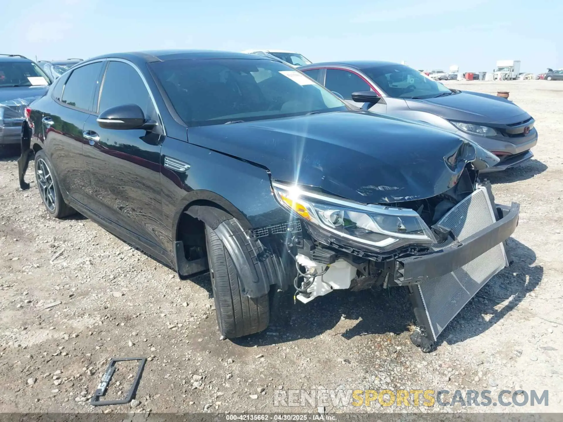 1 Photograph of a damaged car 5XXGT4L39LG450249 KIA OPTIMA 2020