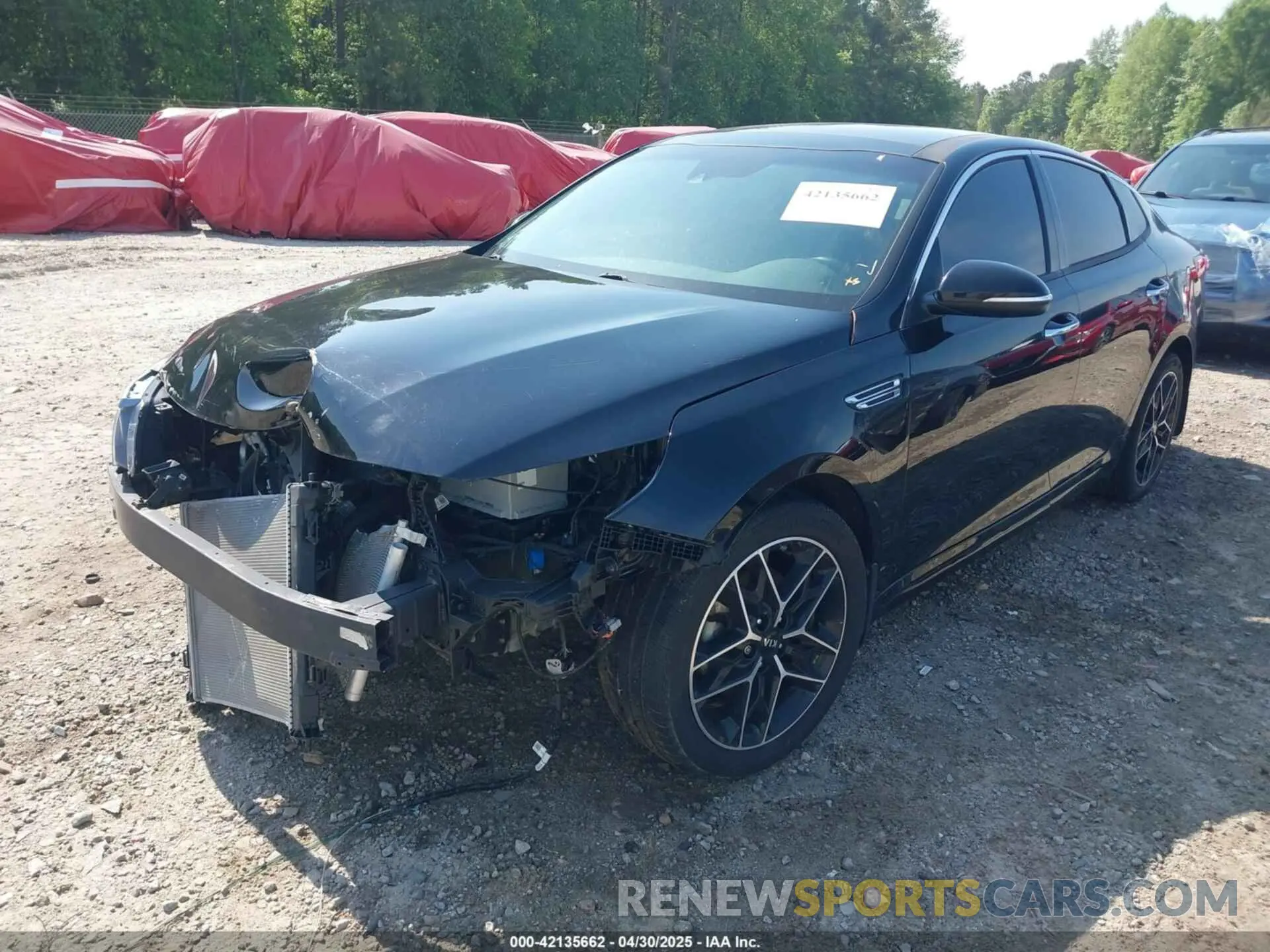 2 Photograph of a damaged car 5XXGT4L39LG450249 KIA OPTIMA 2020