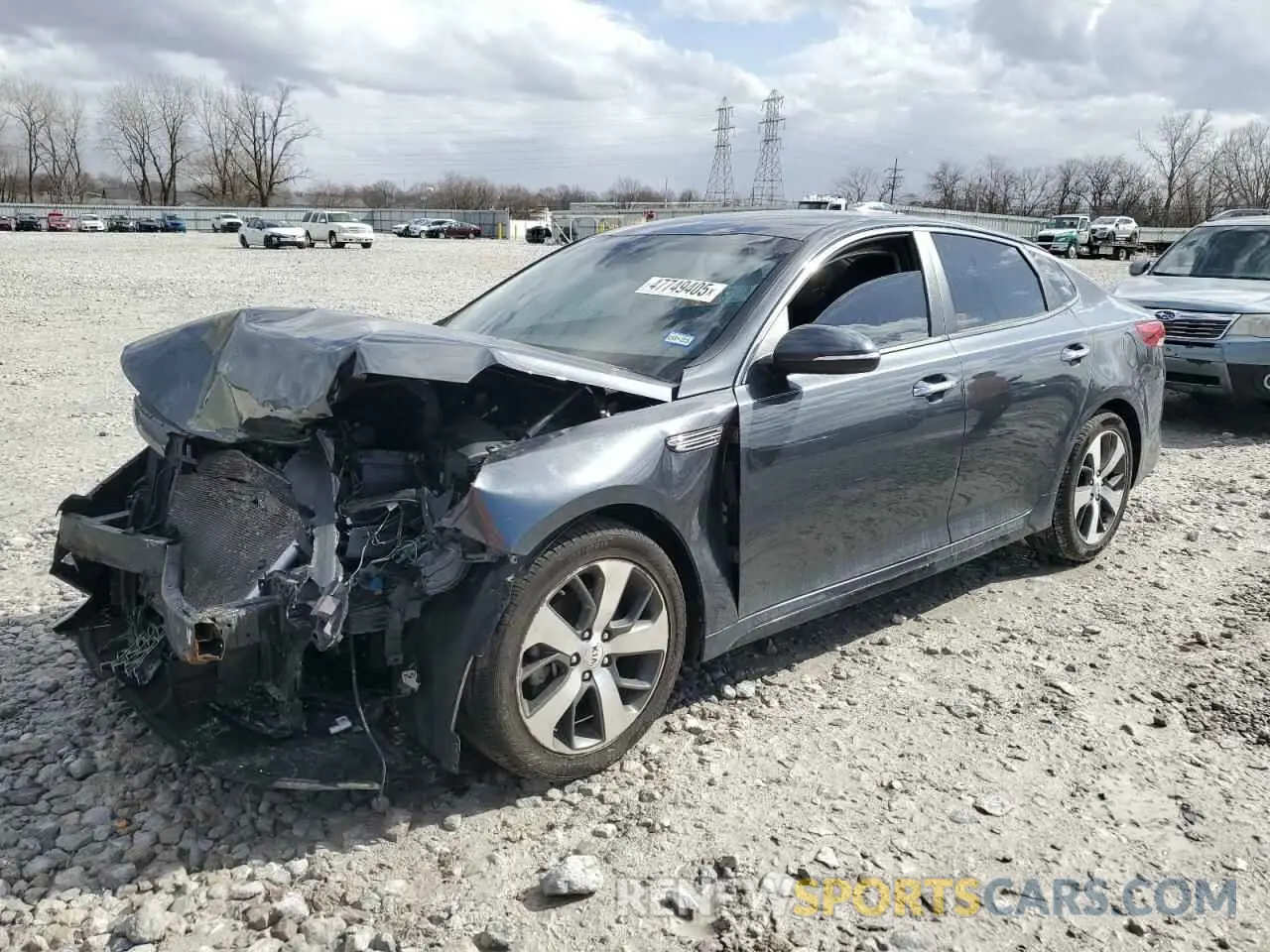 1 Фотография поврежденного автомобиля 5XXGT4L39LG451286 KIA OPTIMA 2020