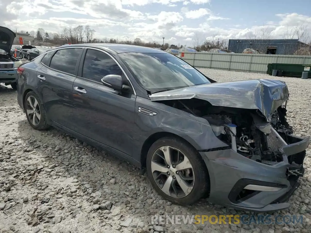 4 Фотография поврежденного автомобиля 5XXGT4L39LG451286 KIA OPTIMA 2020