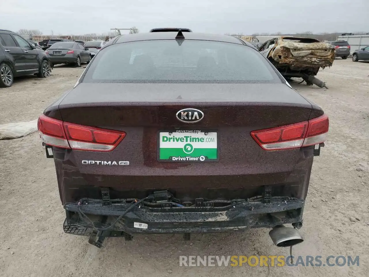 6 Photograph of a damaged car 5XXGT4L3XLG380082 KIA OPTIMA 2020