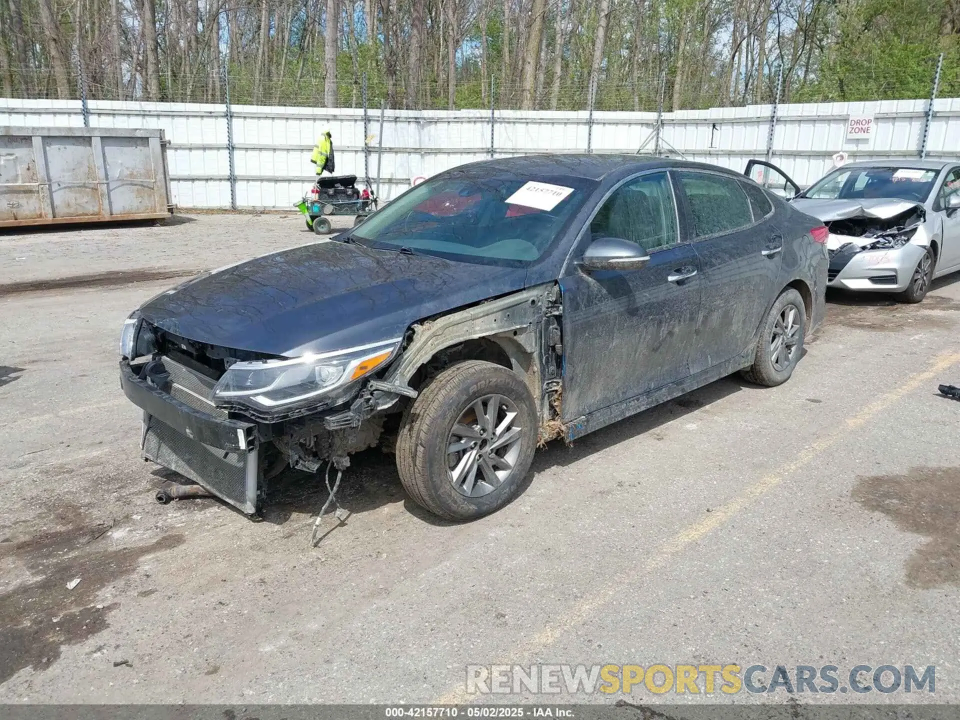 2 Фотография поврежденного автомобиля 5XXGT4L3XLG384486 KIA OPTIMA 2020